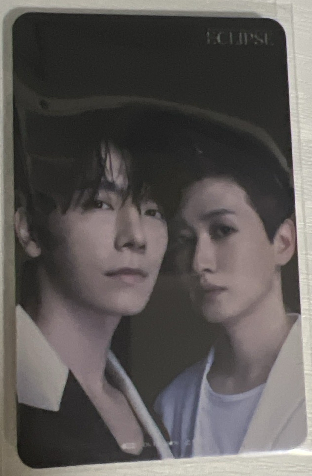 Super Junior D&E ECLIPSE 高雄場 入場小卡 銀赫 東海