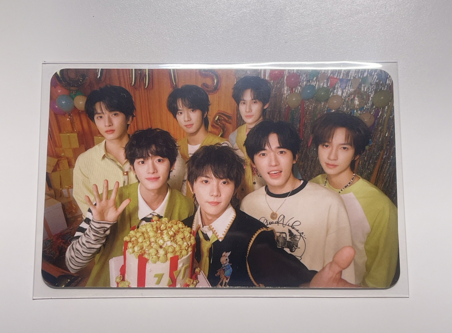 時代少年團 五週年生日團卡