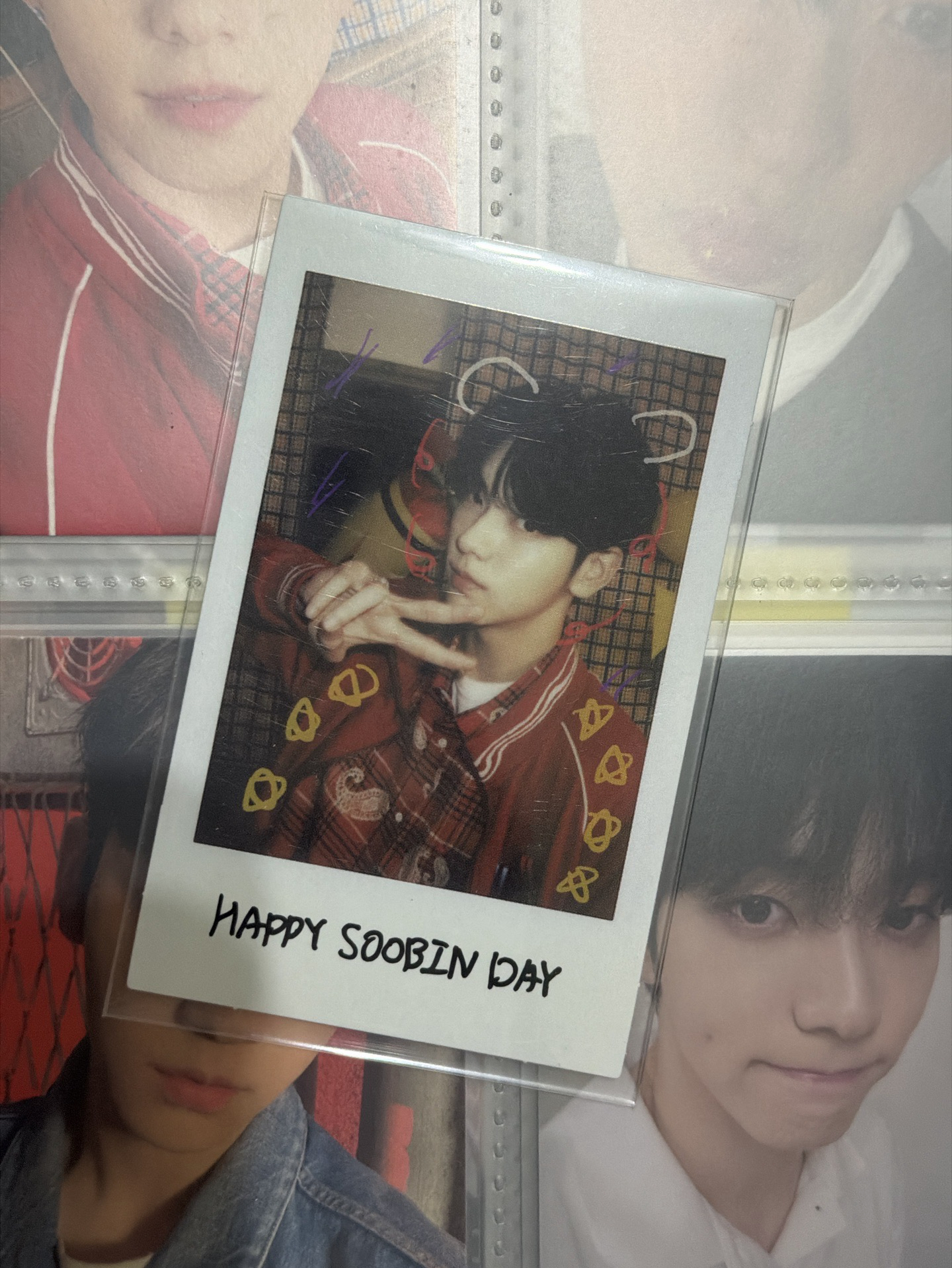 秀彬 23 DECO KIT 周邊卡 （圖上兩張）