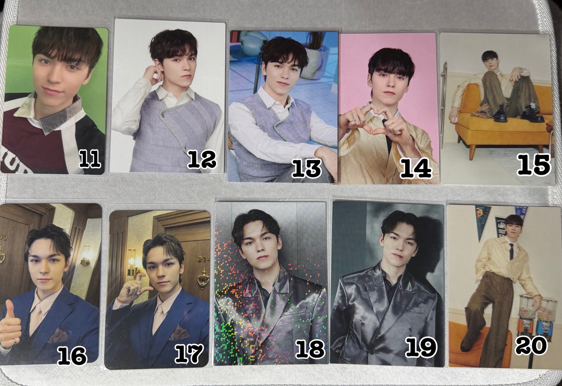 🍀Vernon小卡 可當綁物