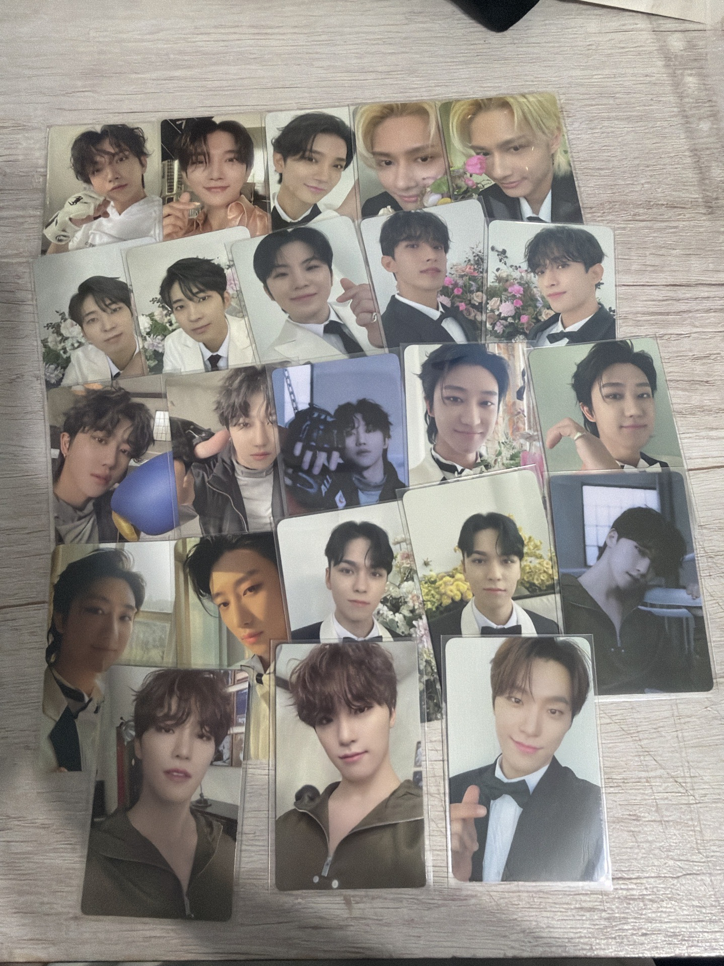 SEVENTEEN新郎盤專卡