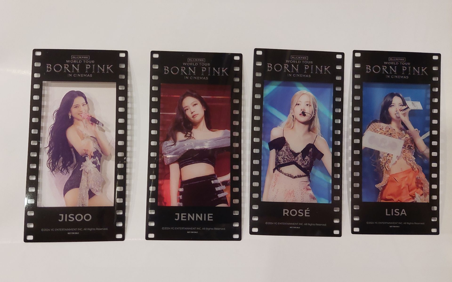 BLACKPINK八週年日本電影特典 電影票卡