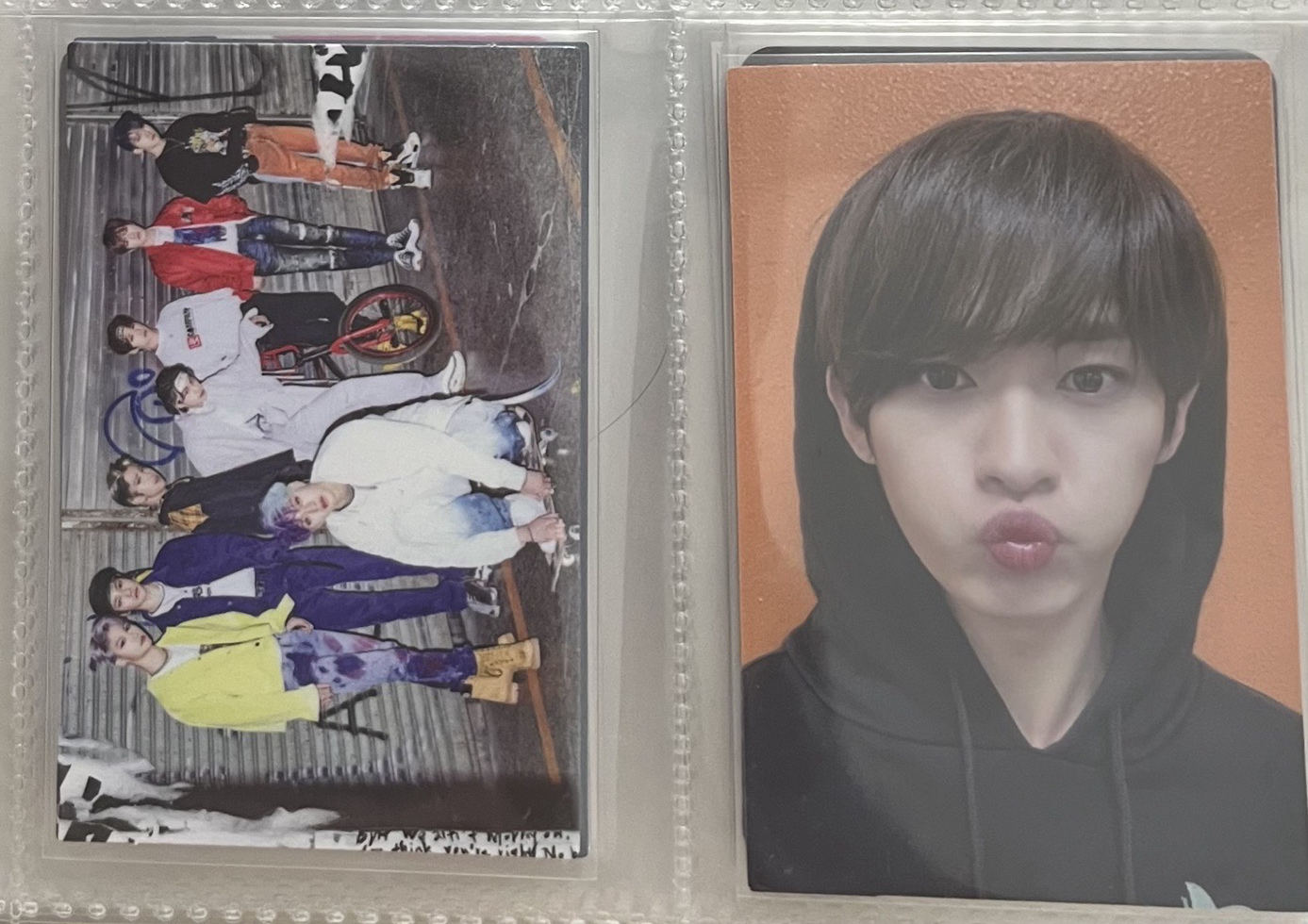 GO生專卡&雙面卡-團體&旻（共兩張）