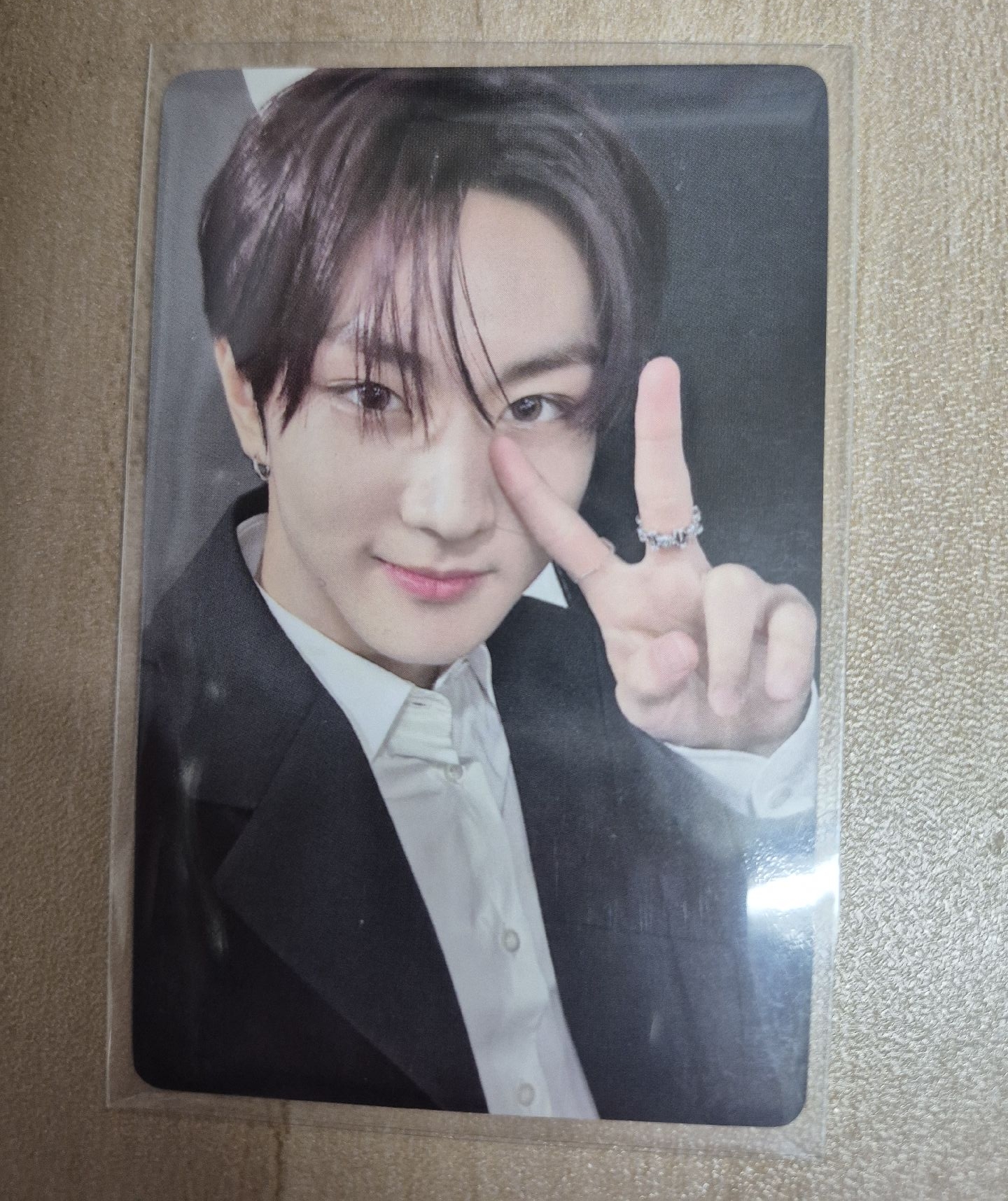 梁禎元 迷五 yzy6.0上海線下簽售手繪卡背