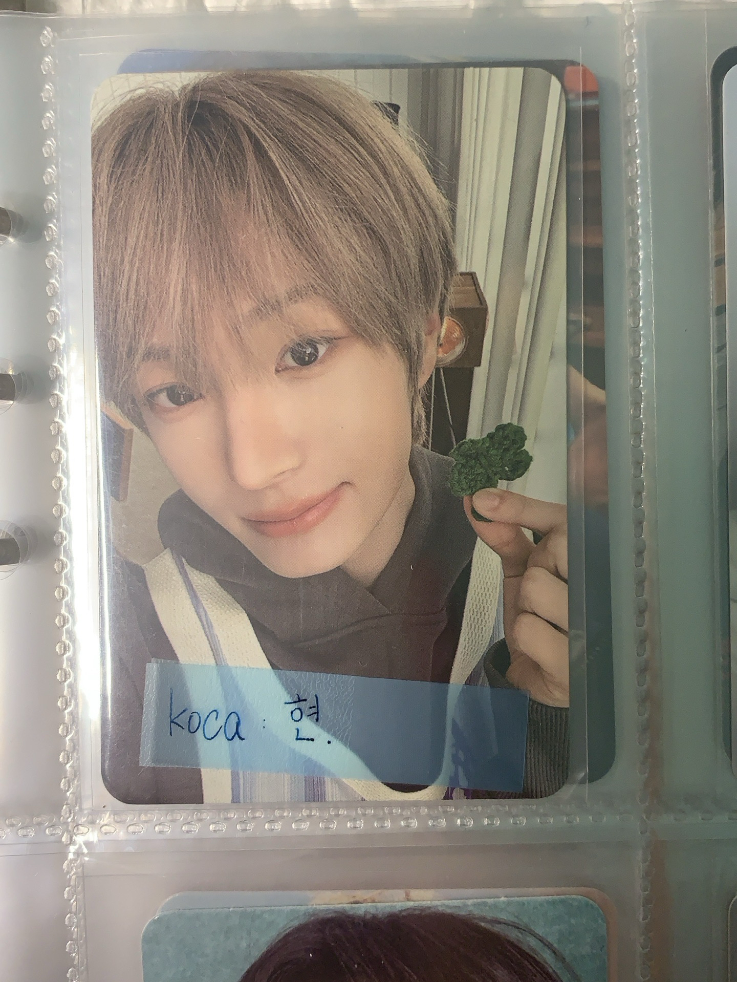 KickFlip 李東花 迷三 專輯卡 BLACK ver.