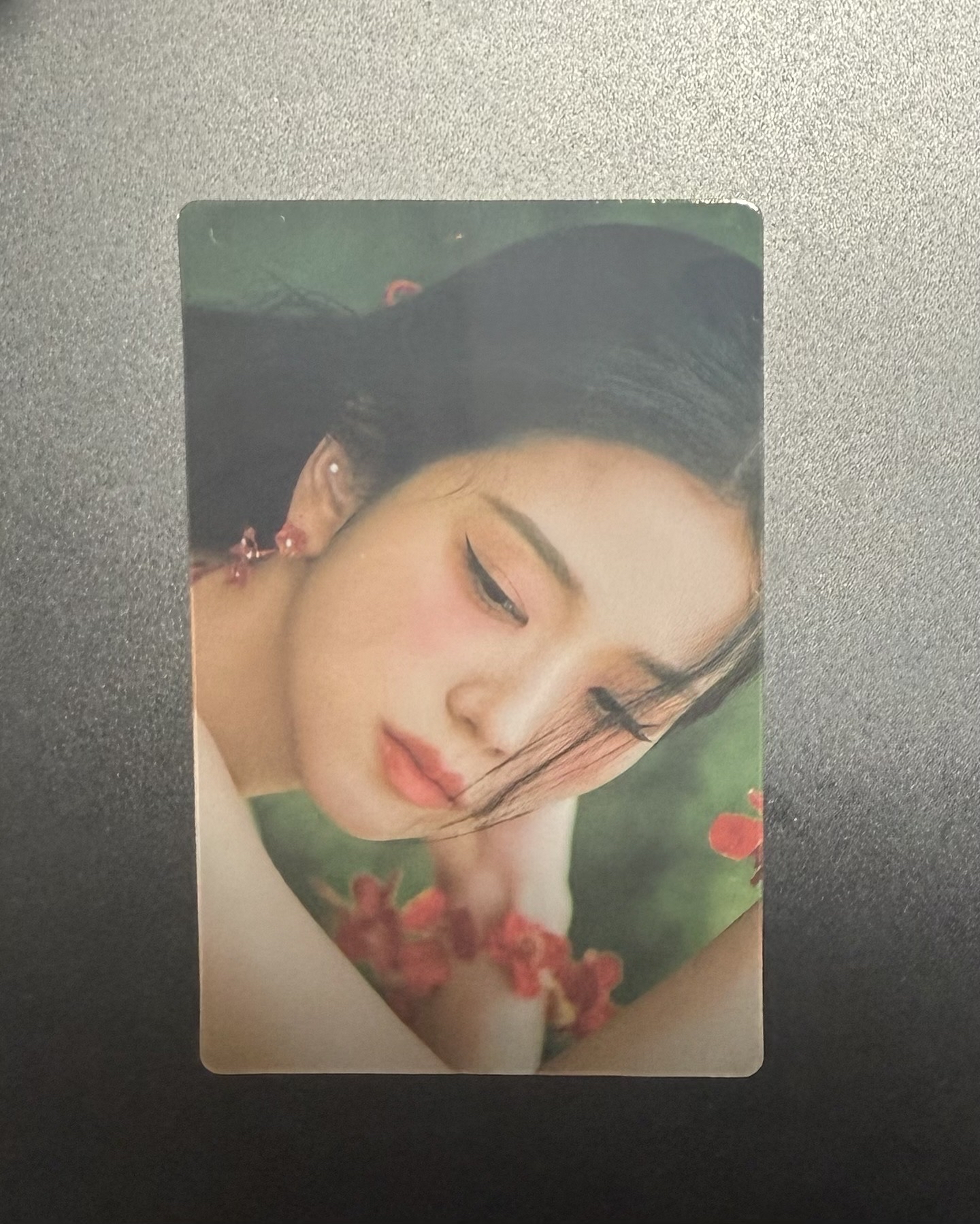 jisoo特典塑膠卡