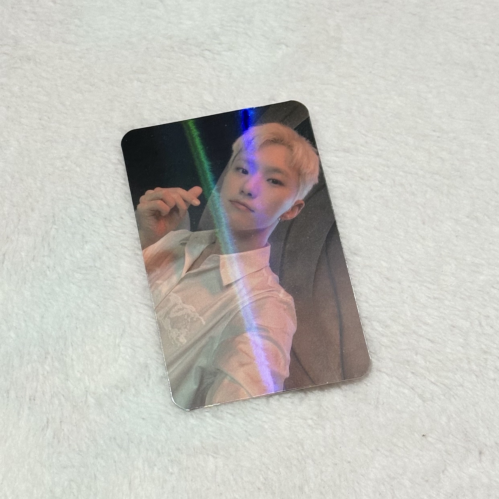 SEVENTEEN HOSHI 正四 台灣簽售特典卡 中文卡背