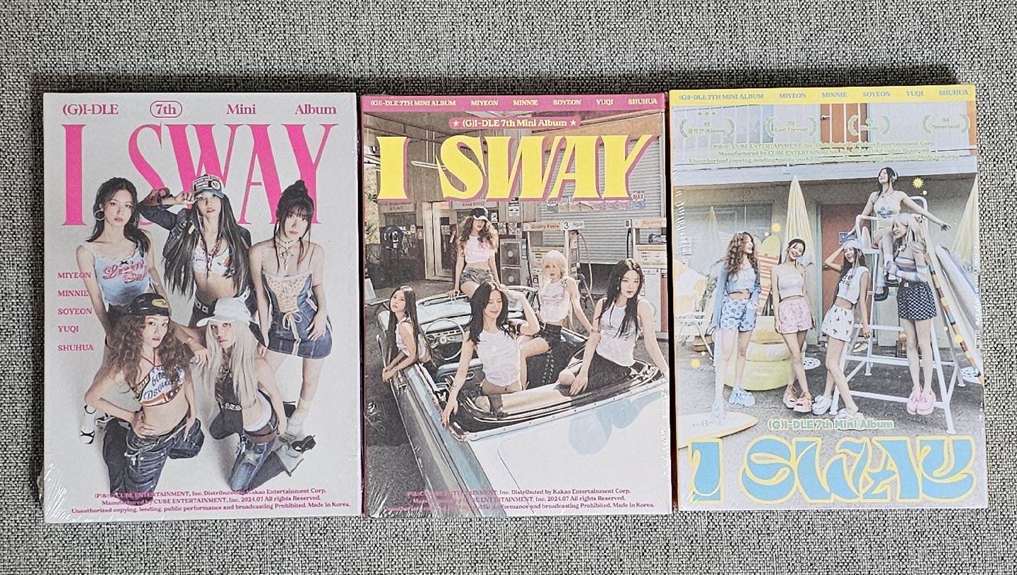 [ i-dle* ] 迷7專 I SWAY 卡帶電子POCA版