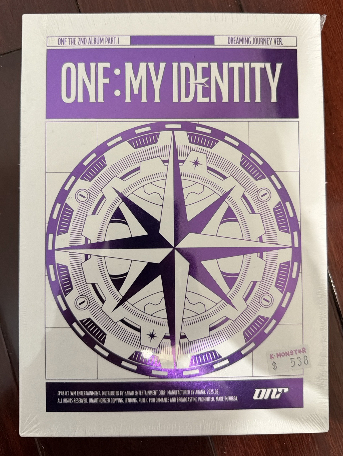 ONF:MY IDENTITY DREAMING JOURNEY VER.未拆專