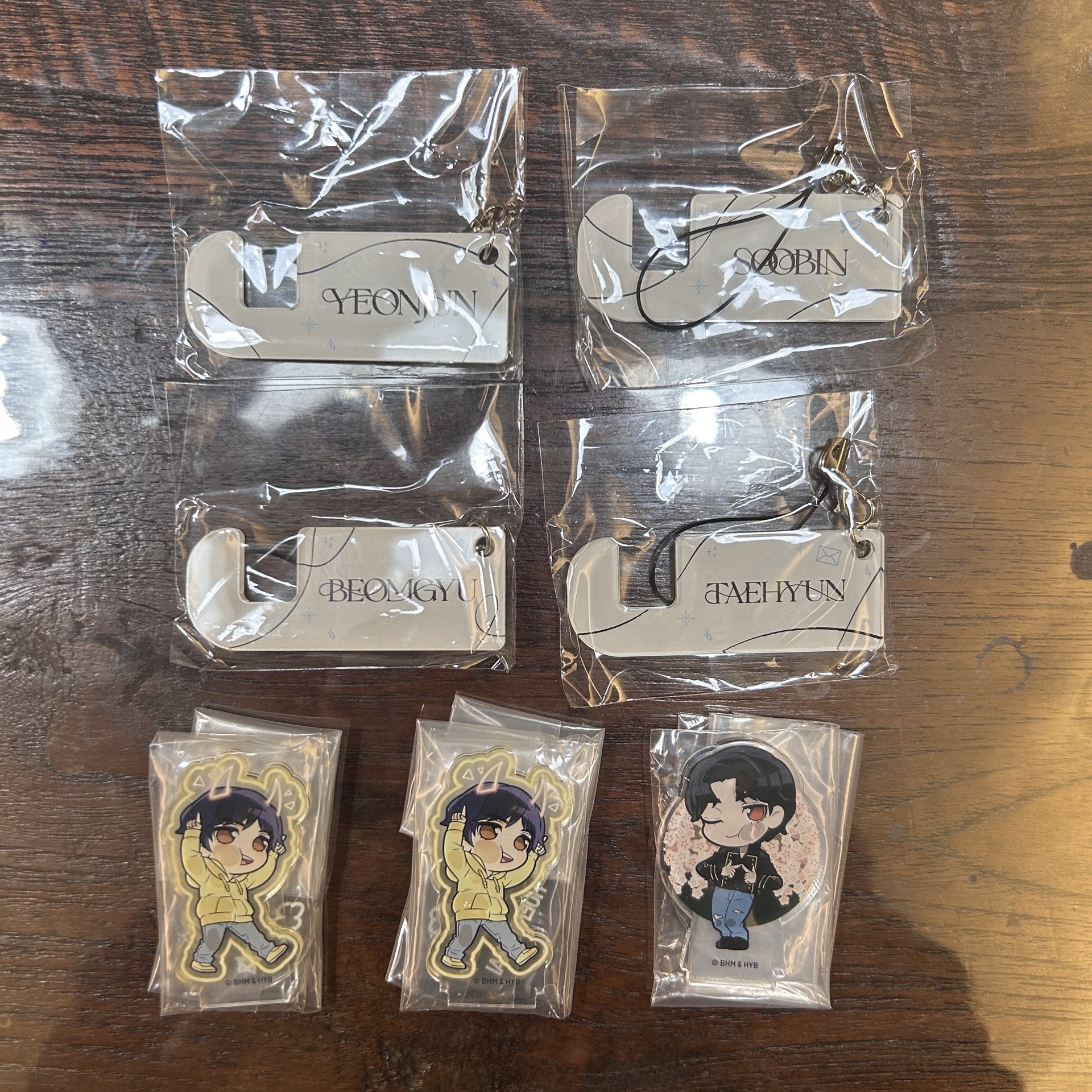 扭蛋合集🥚 日本安可手機支架&萌萌的休寧兒立牌