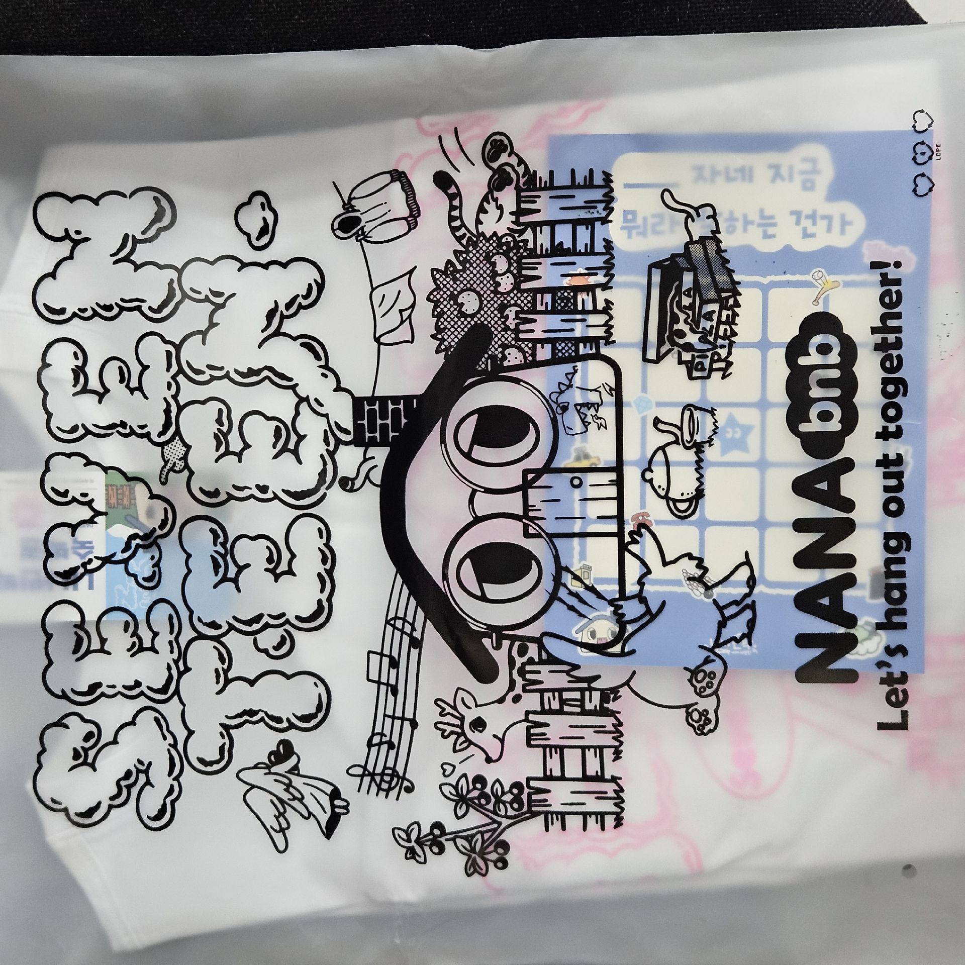 NANA bnb 哲漢 短T L號 全新未拆