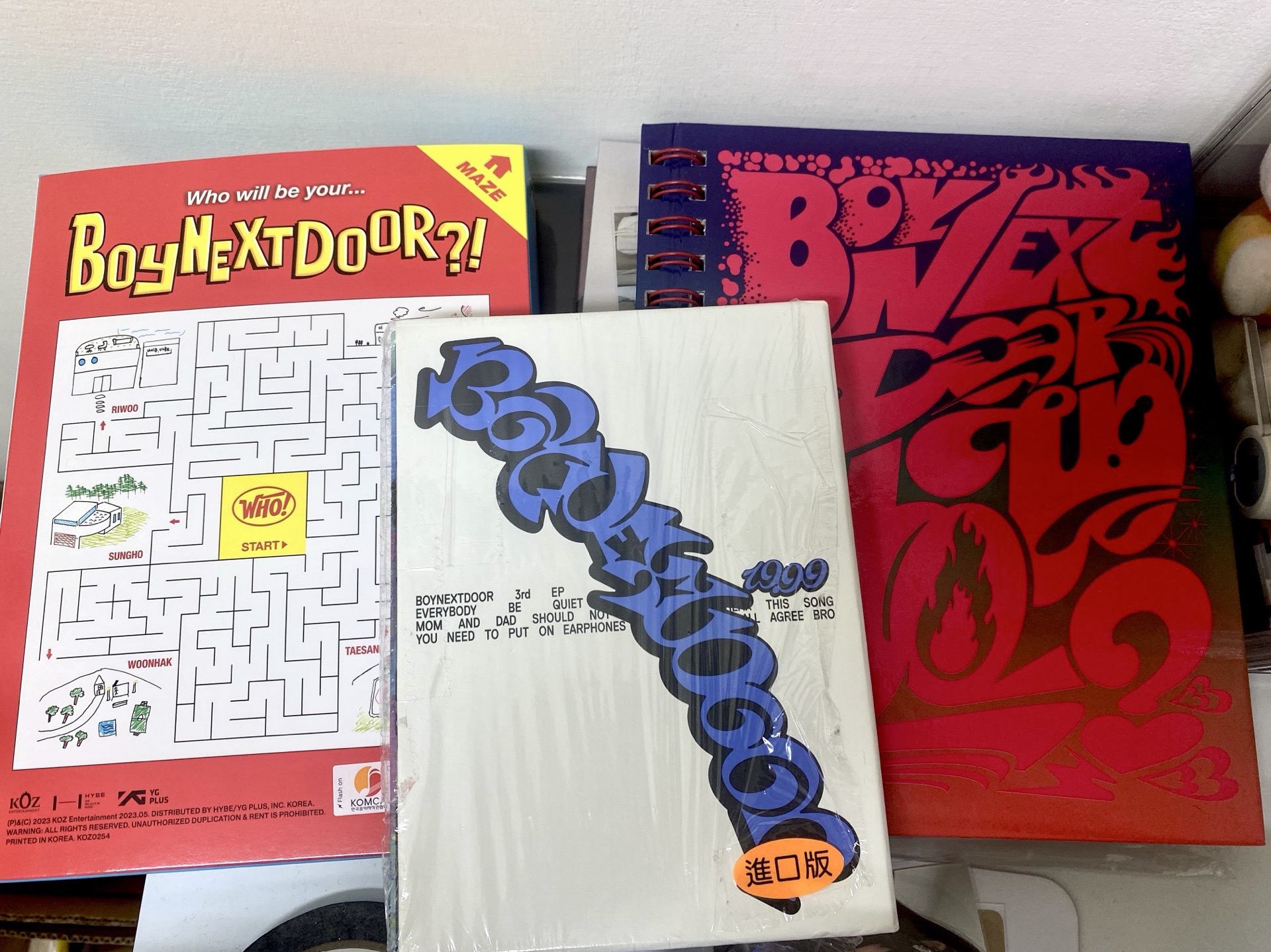 BOYNEXTDOOR 空專 麥片盒 how 19.99