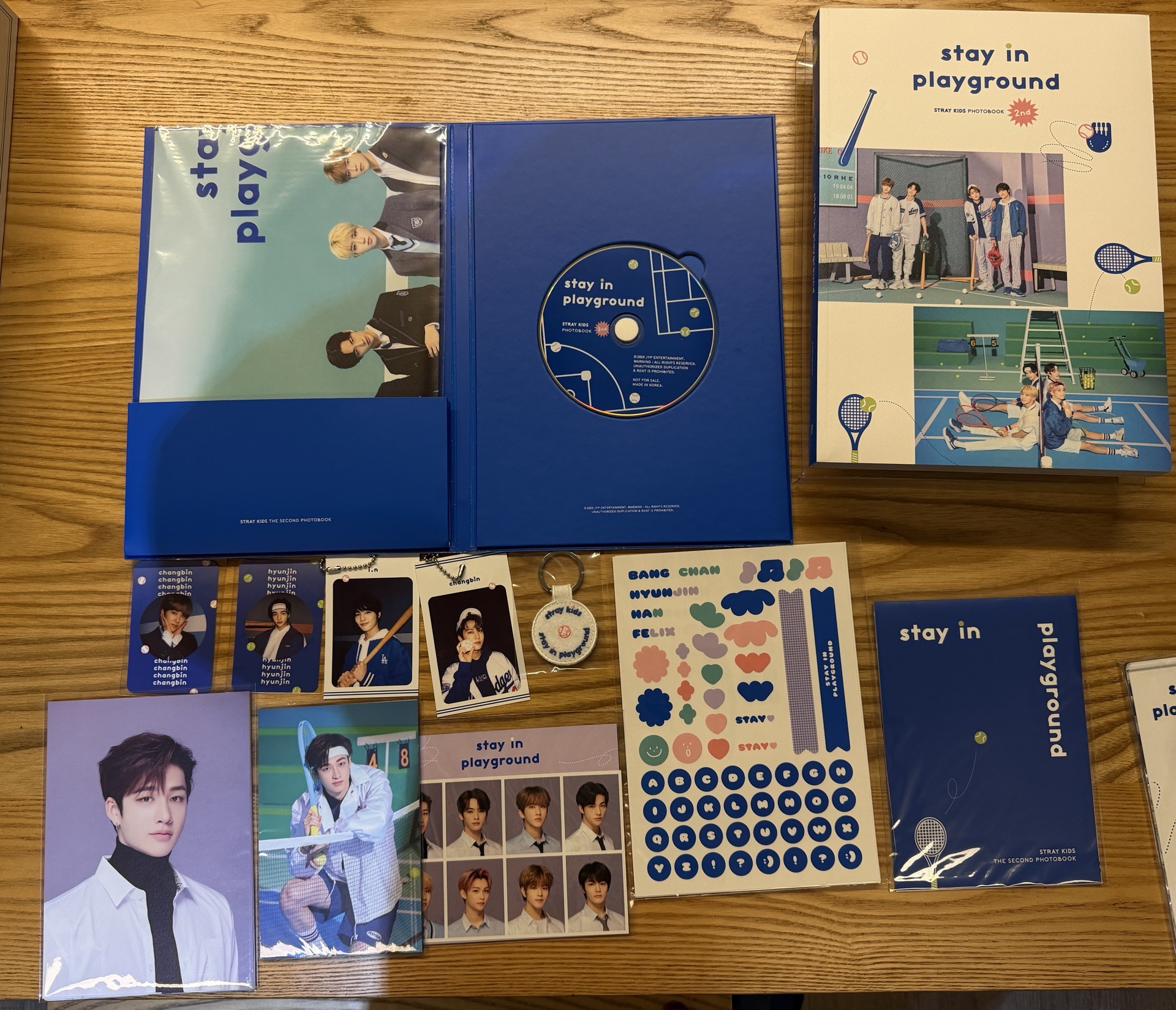 SKZ stay in playground 2nd photobook及同系列週邊