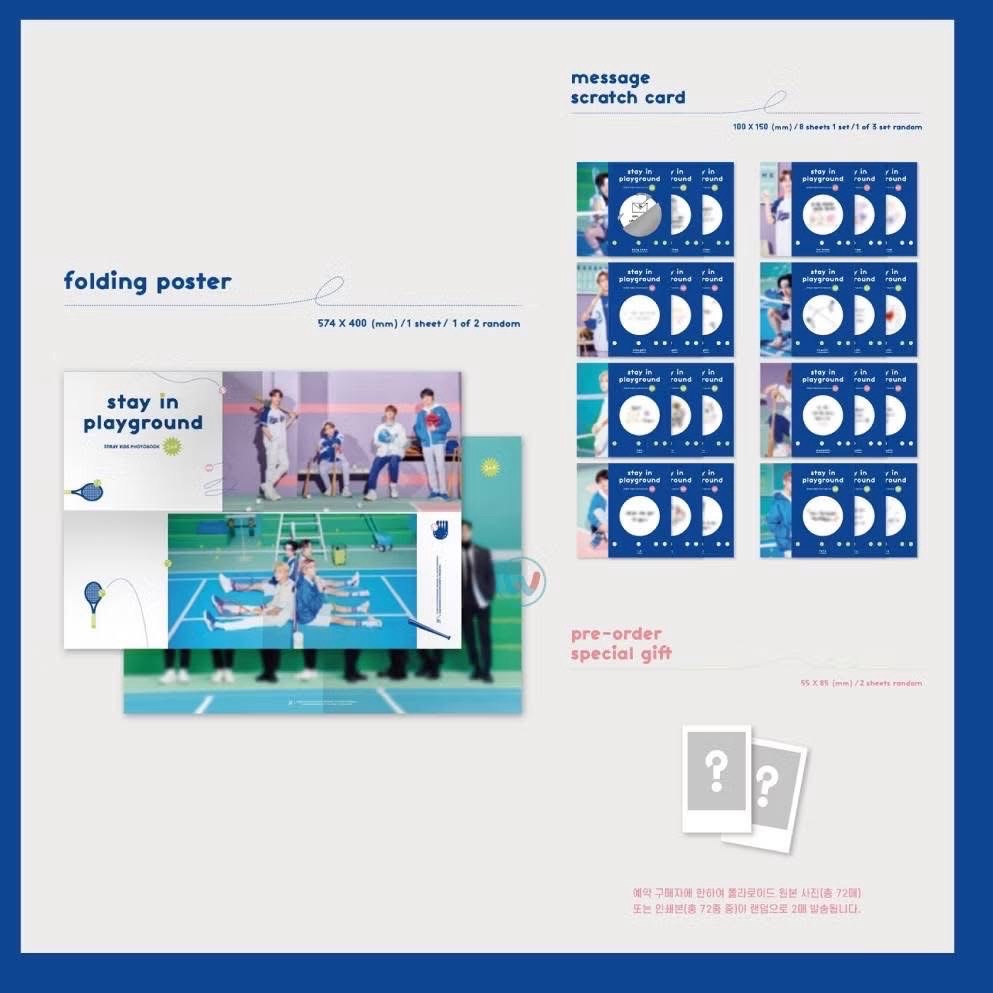 SKZ stay in playground 2nd photobook