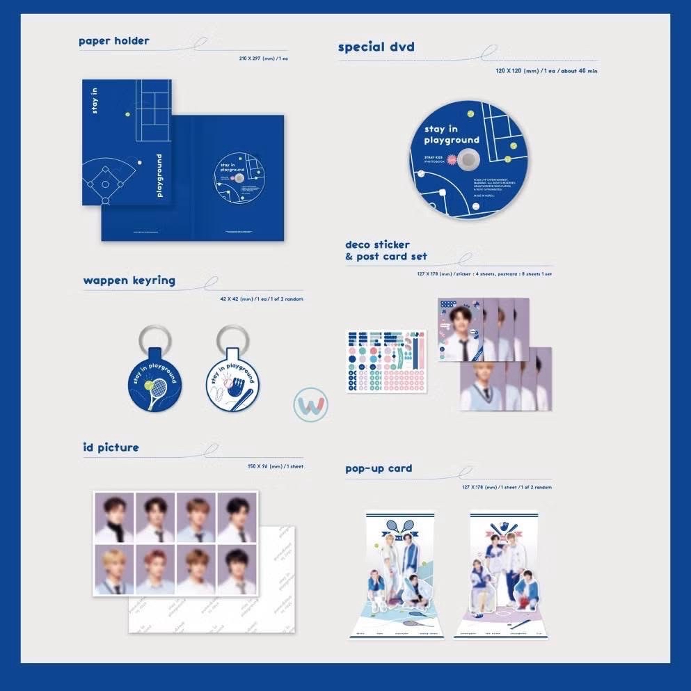 SKZ stay in playground 2nd photobook