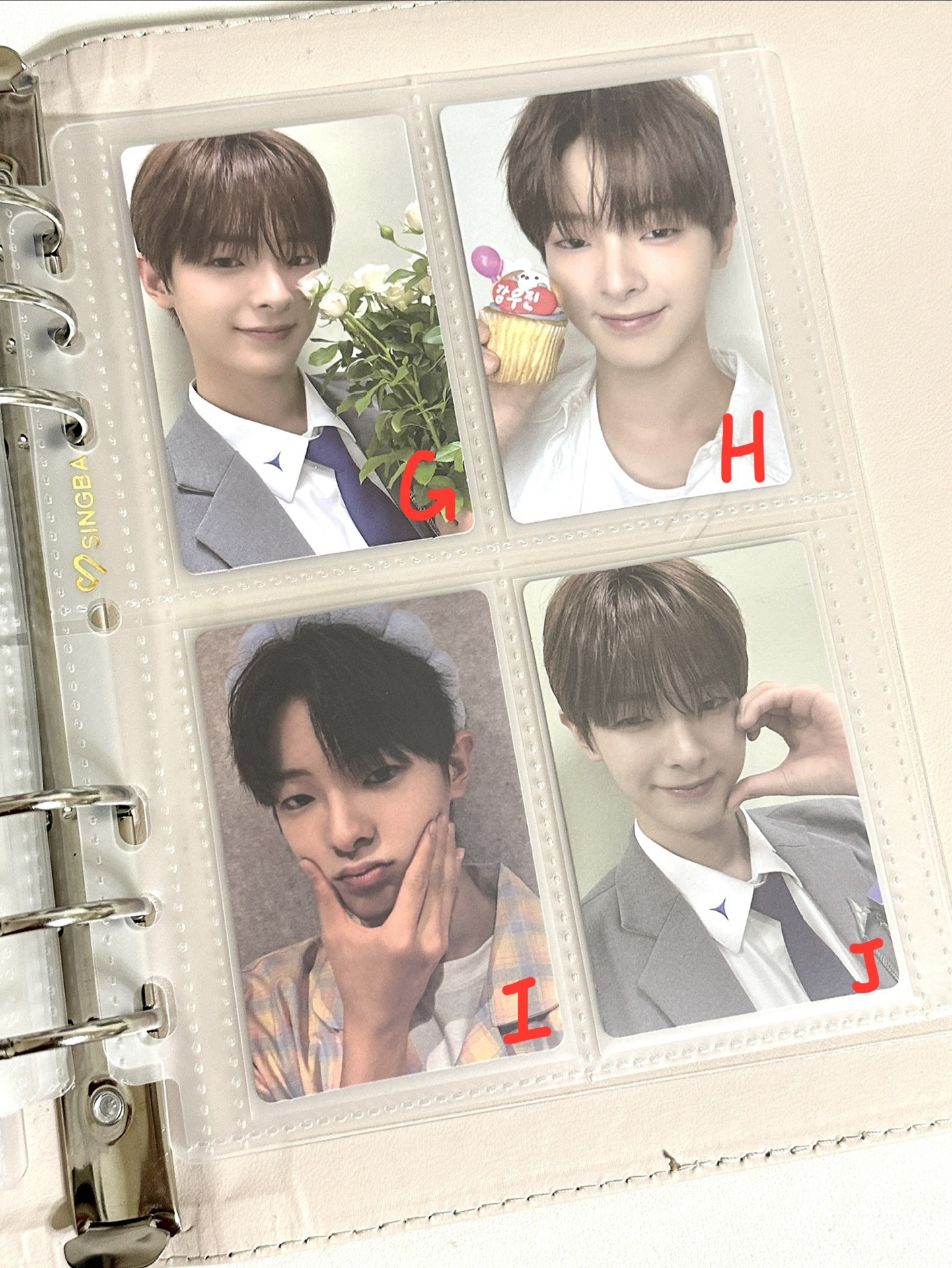 💗［韓國場］姜玗進小卡