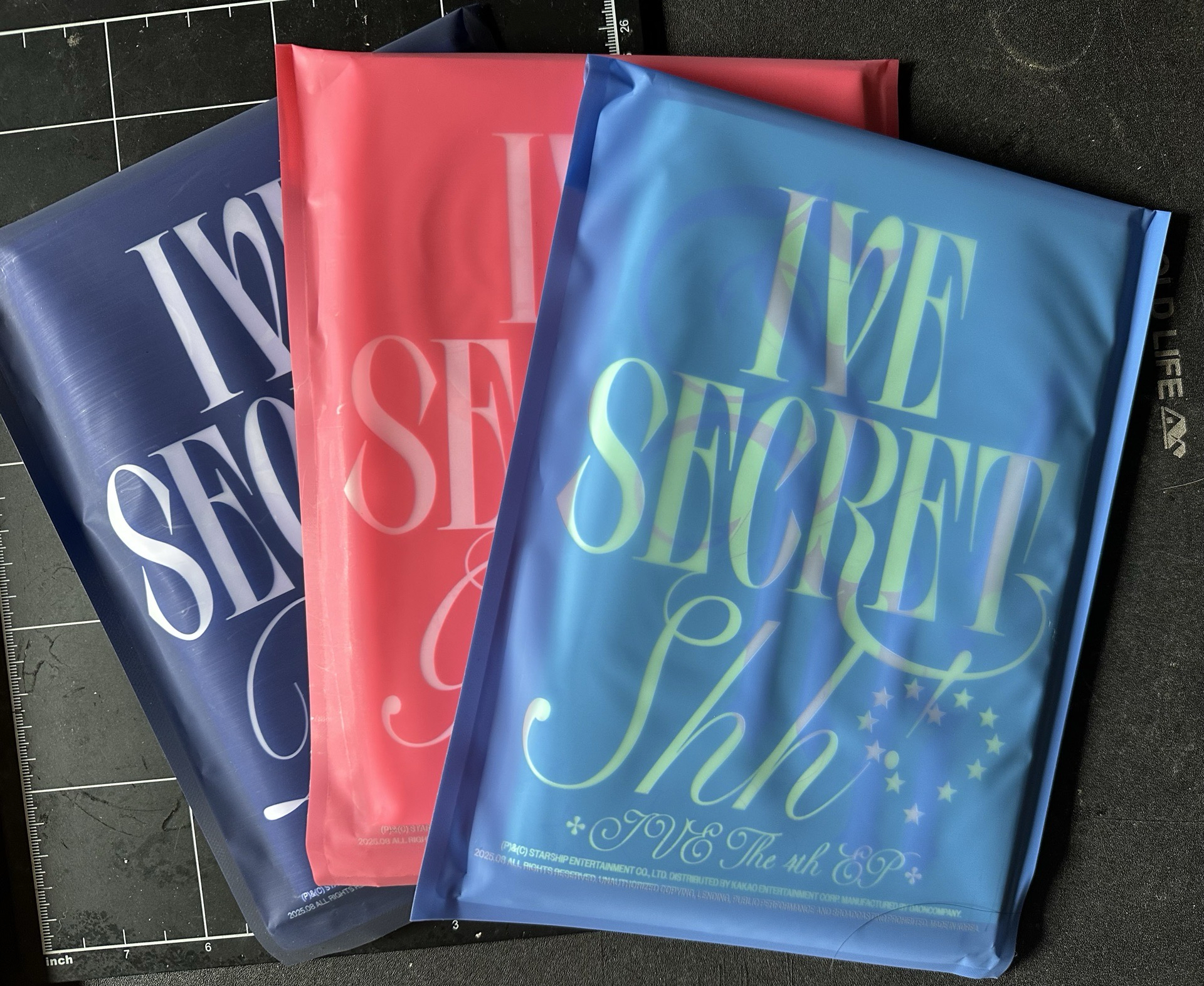 IVE secret 未拆專三版一套