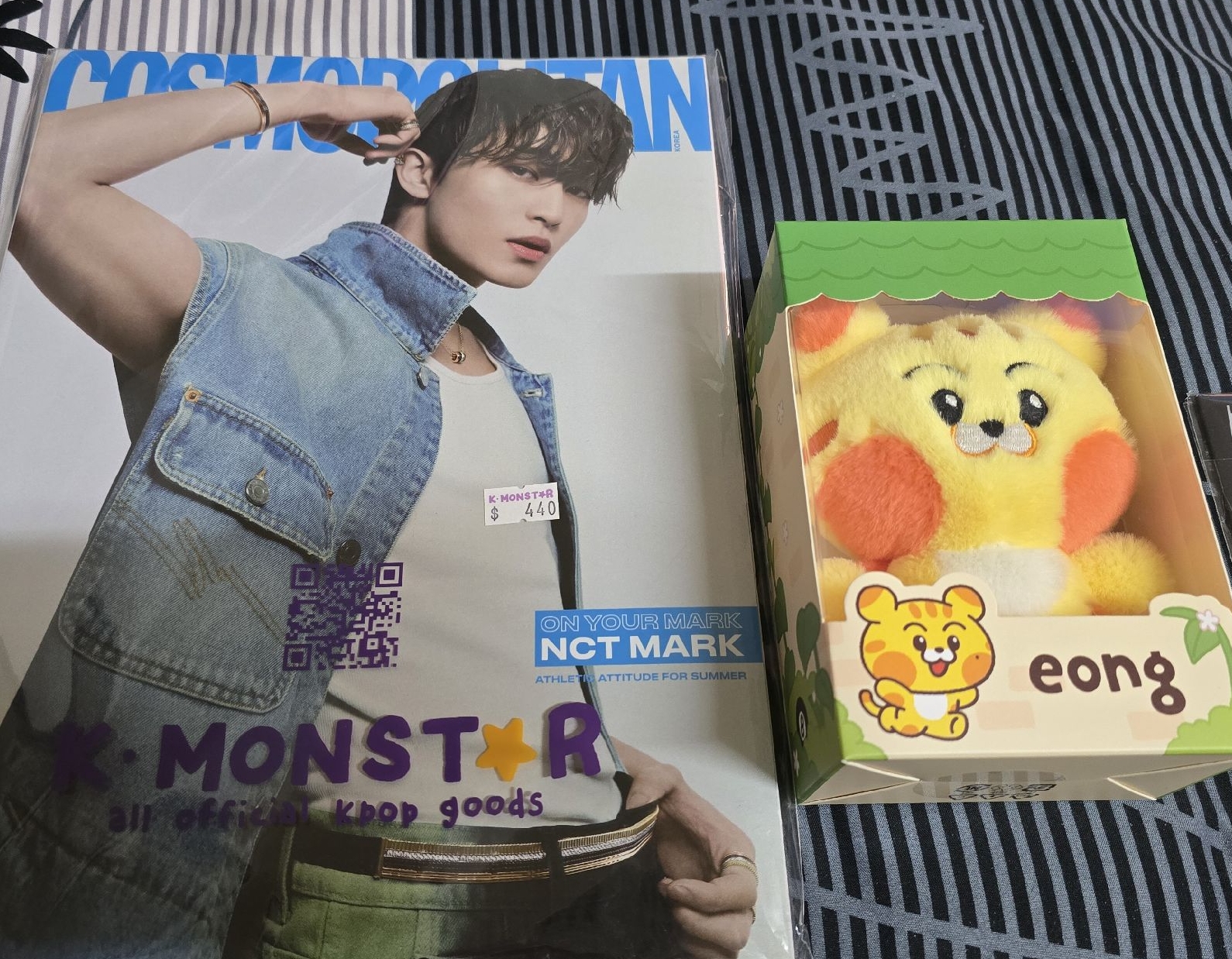 NCT DREAM MARK 娃娃 雜誌