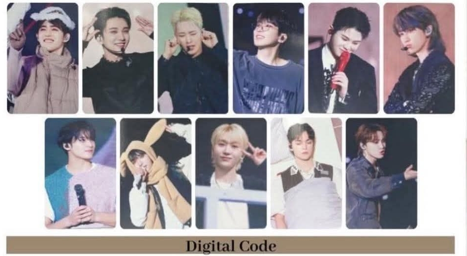 seventeenRIGHT HERE 演唱會DVD/CD 日巡小卡 餘榮可當綁