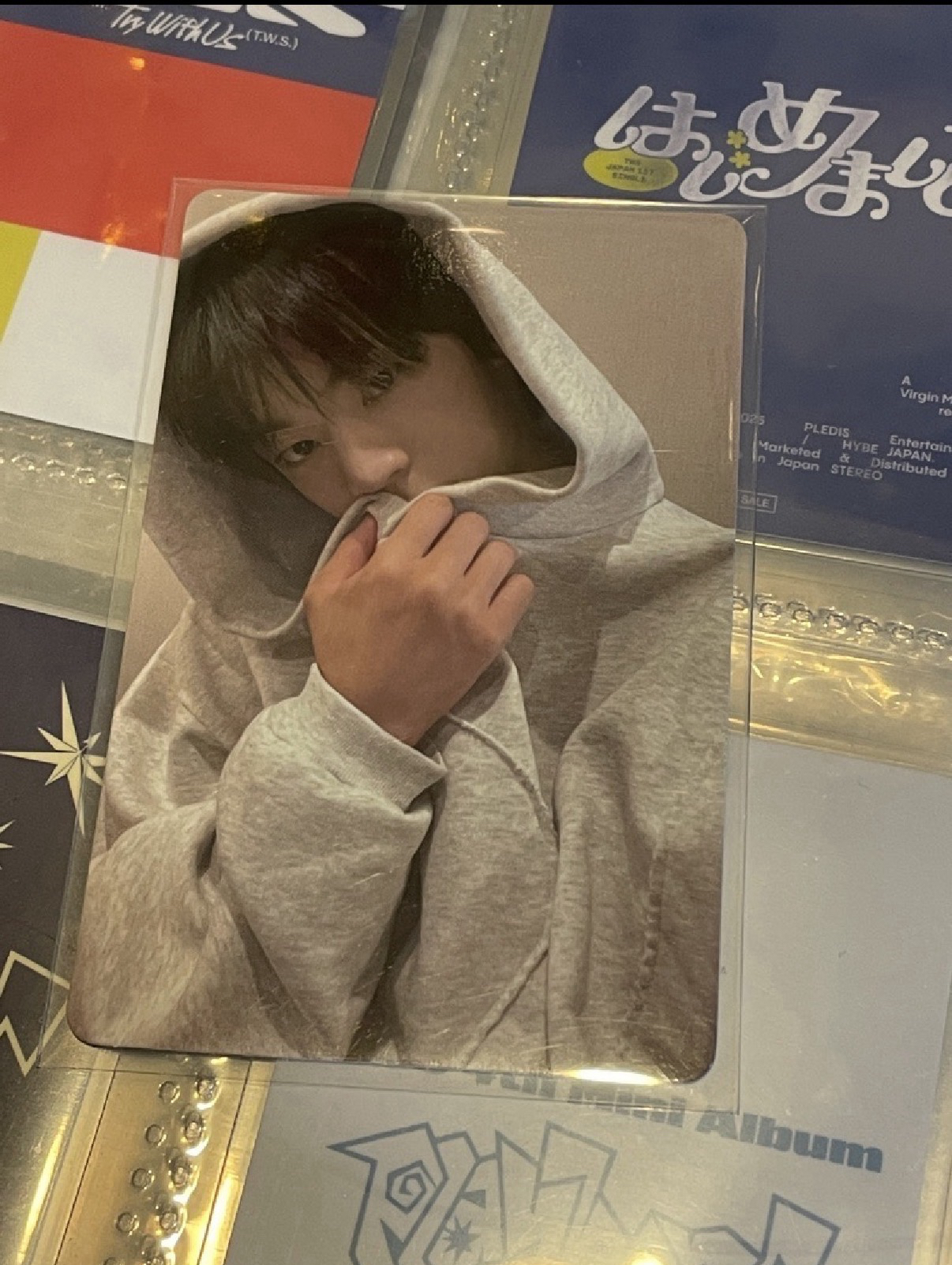 道勳 Sparkling Blue 專輯卡 電子專