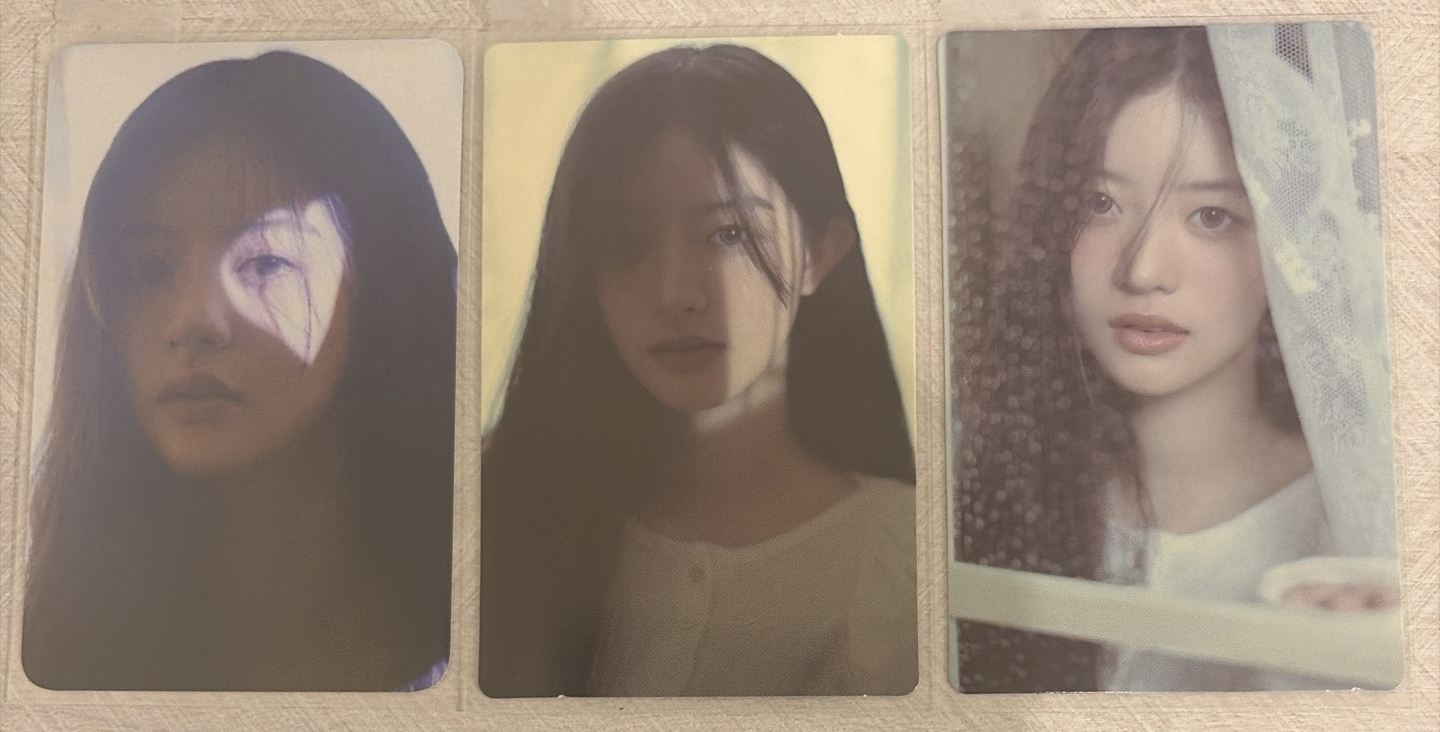 Illit 敏珠 四張一組 三張一組