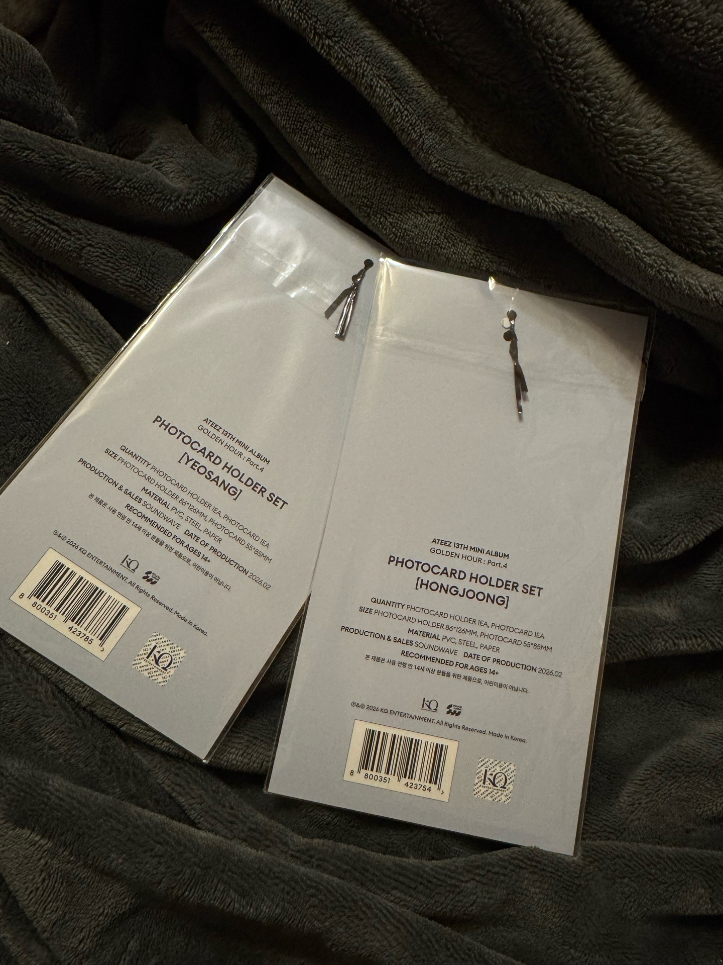 無小卡 Adrenaline GH4 快閃店 卡套（只有單售卡套，無卡無卡無卡）PVC PHOTOCARD HOLDER