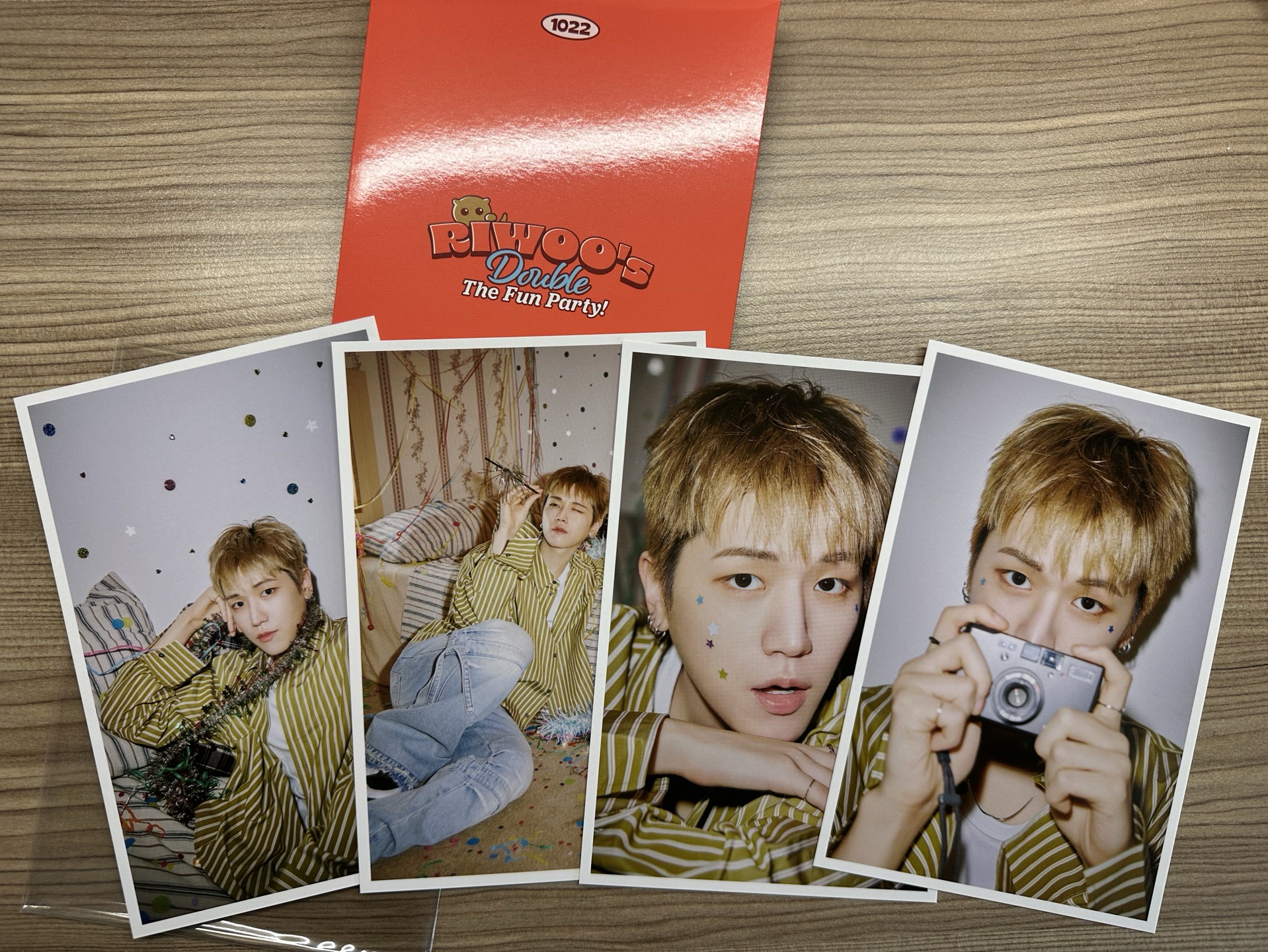 BOYNEXTDOOR Riwoo 生日禮 明信片 小卡