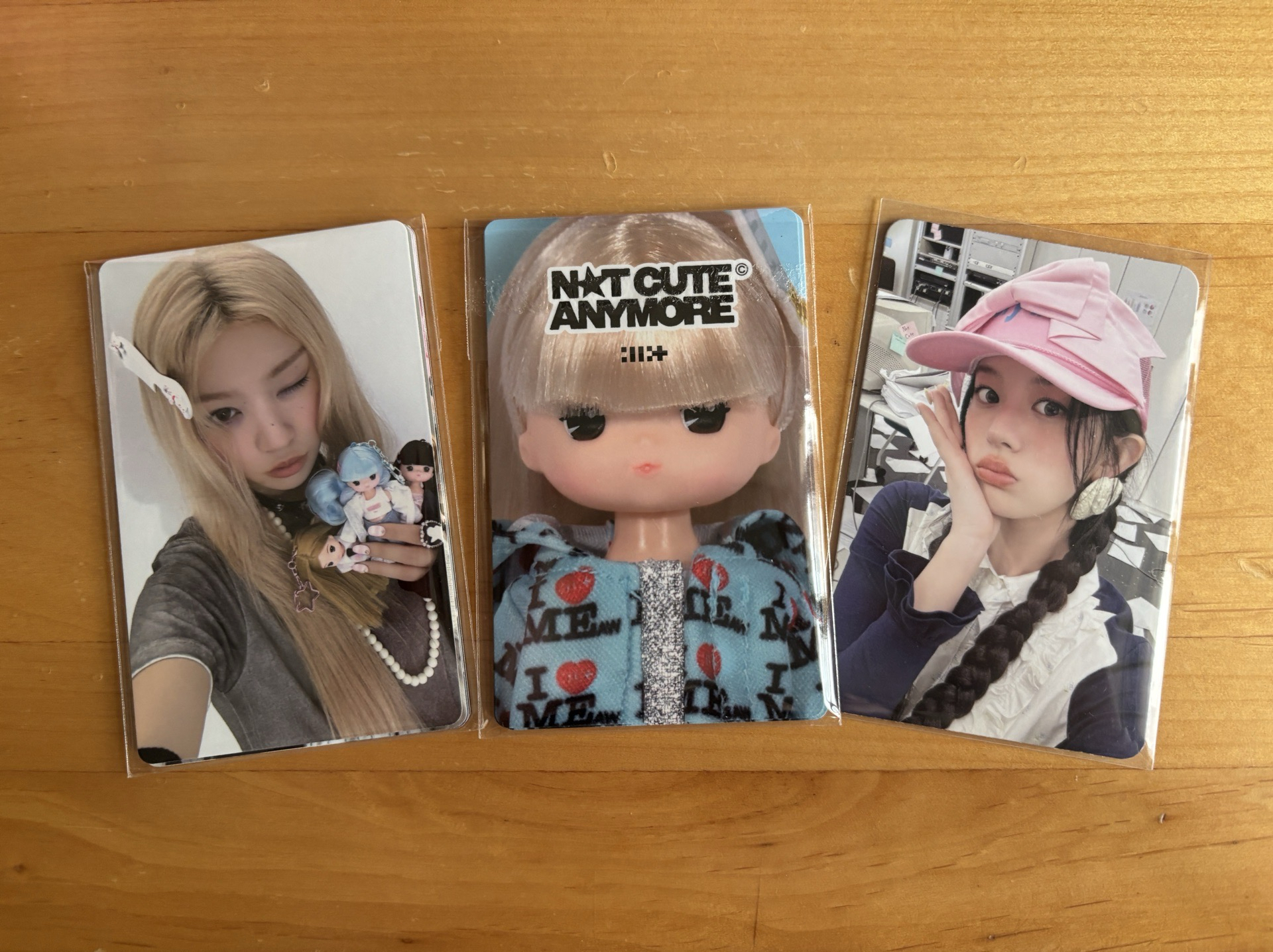 不再可愛 全員小卡+minju 特典