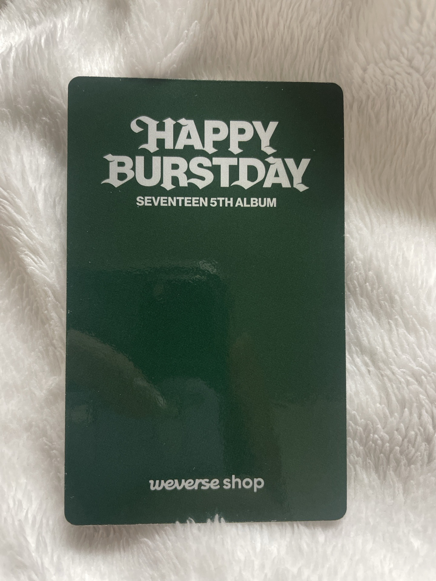 SEVENTEEN 正五專 WVS特典卡-S.COUPS 勝喆