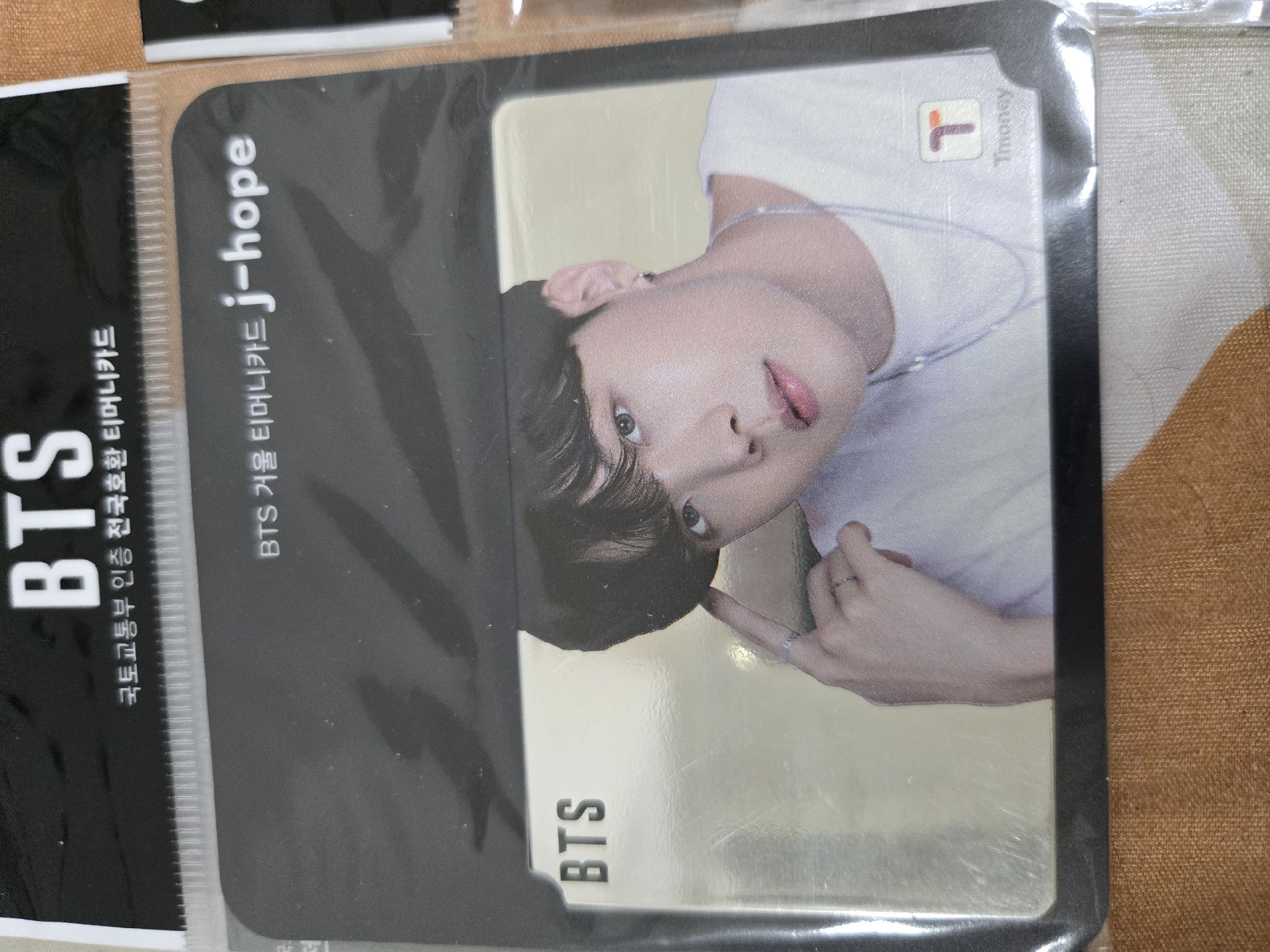 BTS 韓國交通卡 Jhope