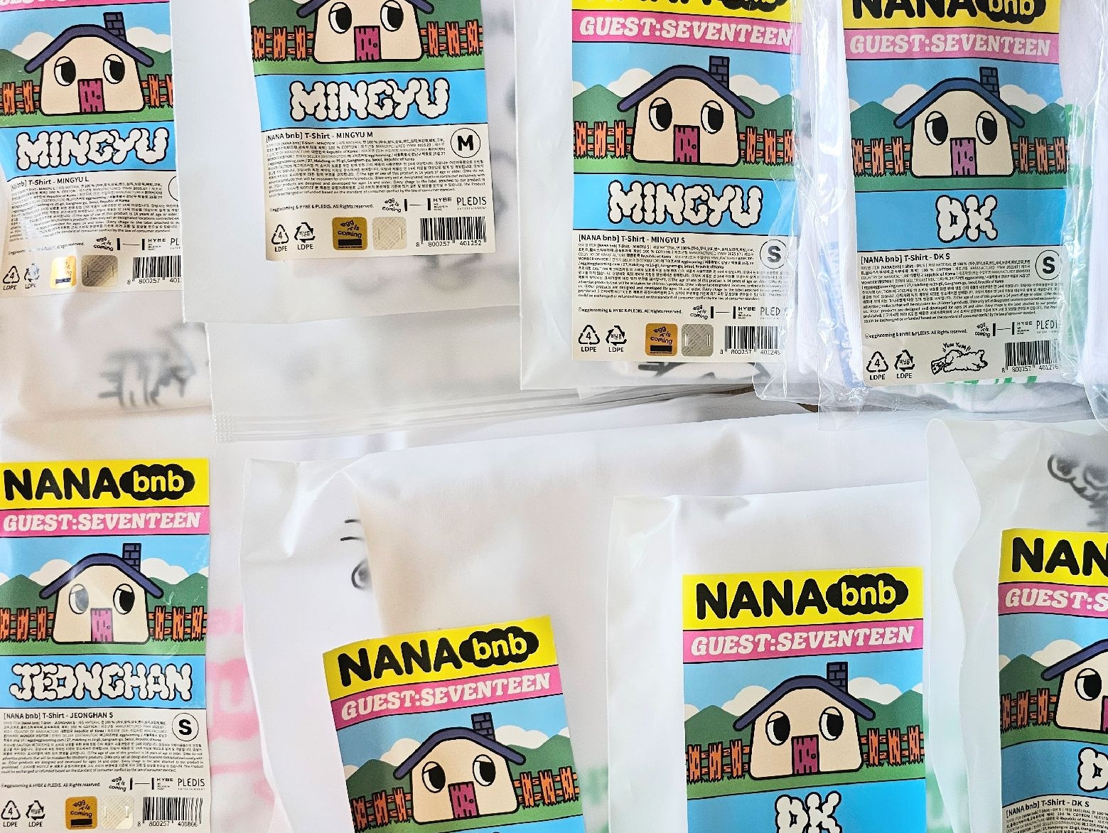 SEVENTEEN Nana bnb T恤