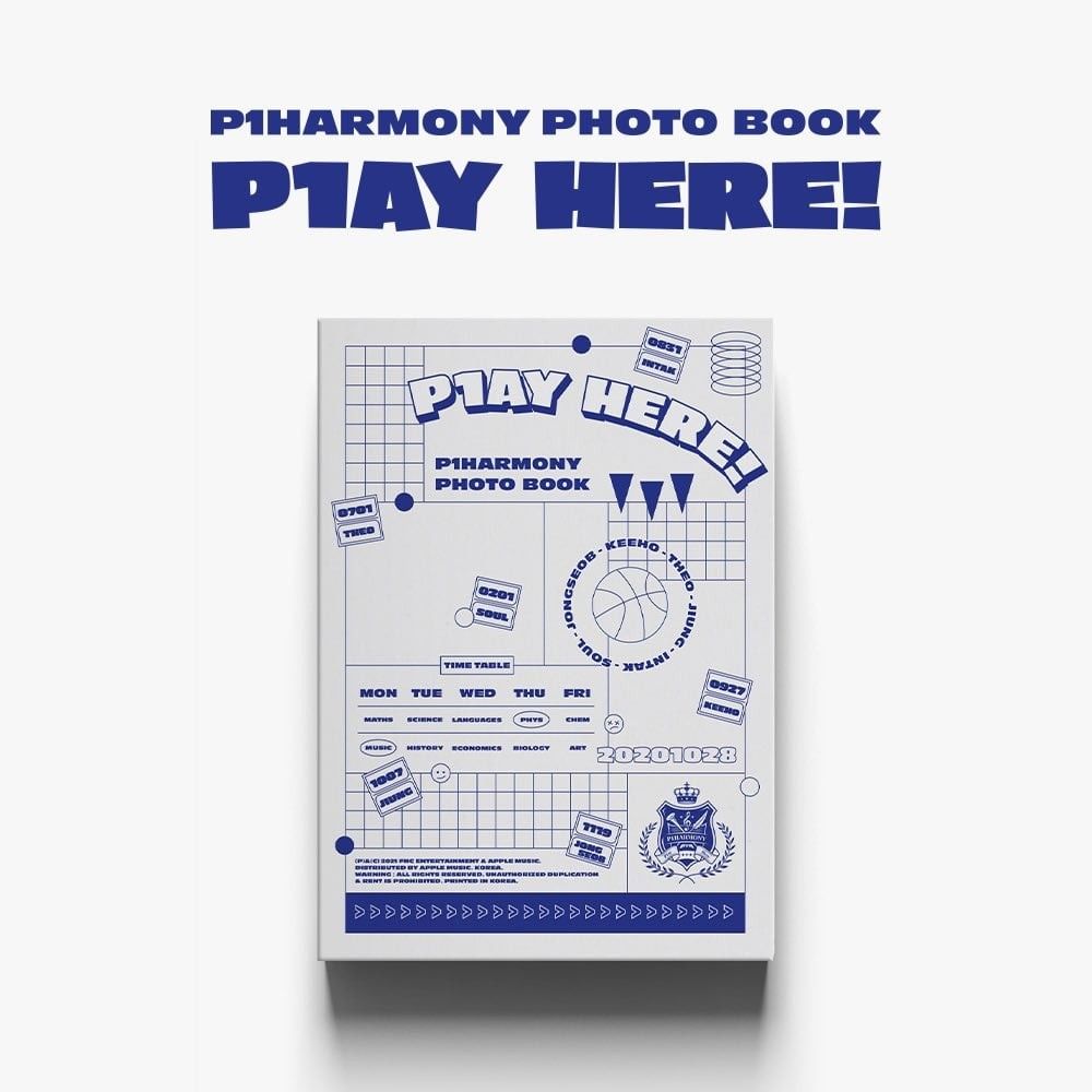 P1Harmony PHOTO BOOK - P1AY HERE!