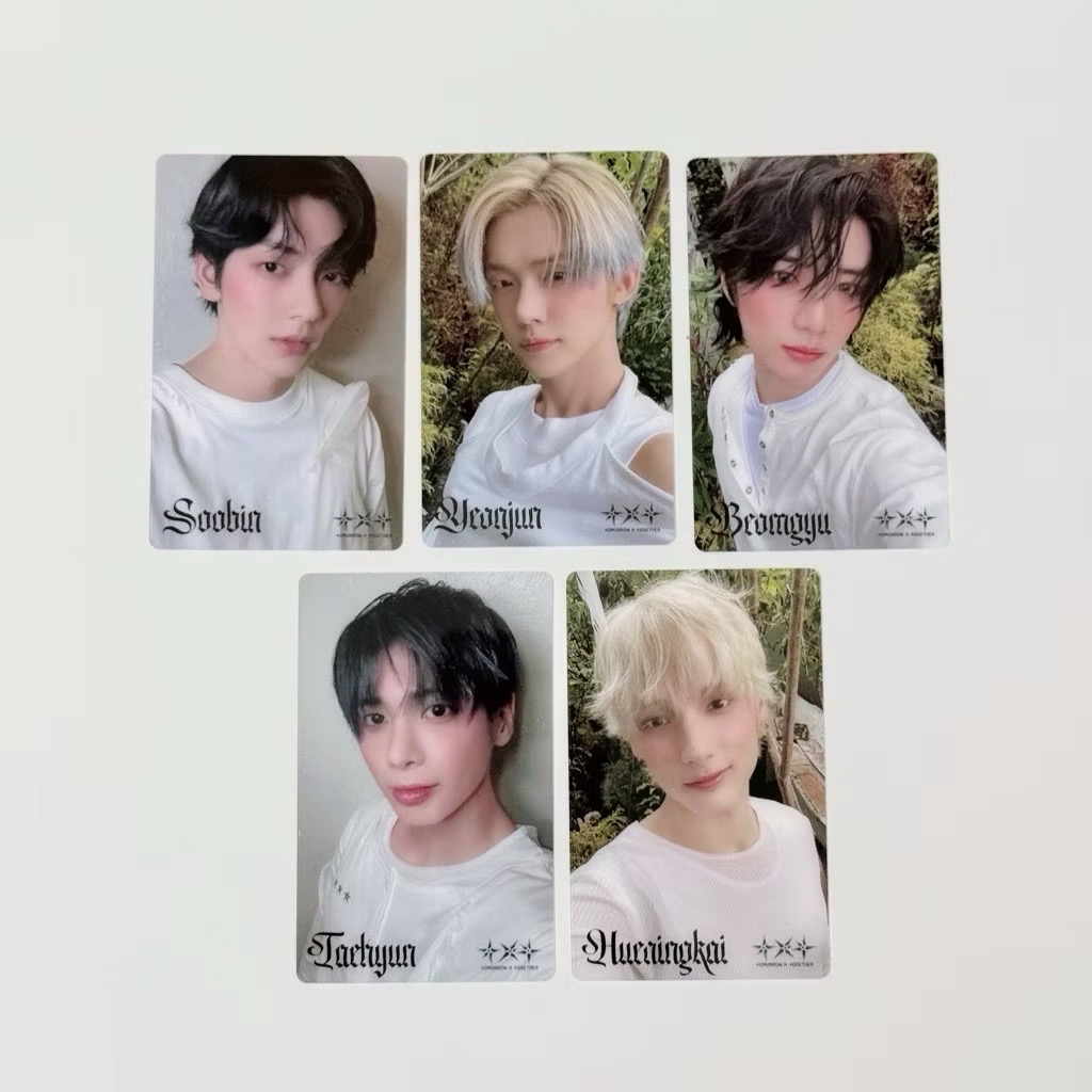 TXT 日專Starkissed環球特典透卡