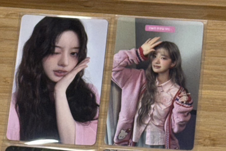 Minju小卡兩張不拆售