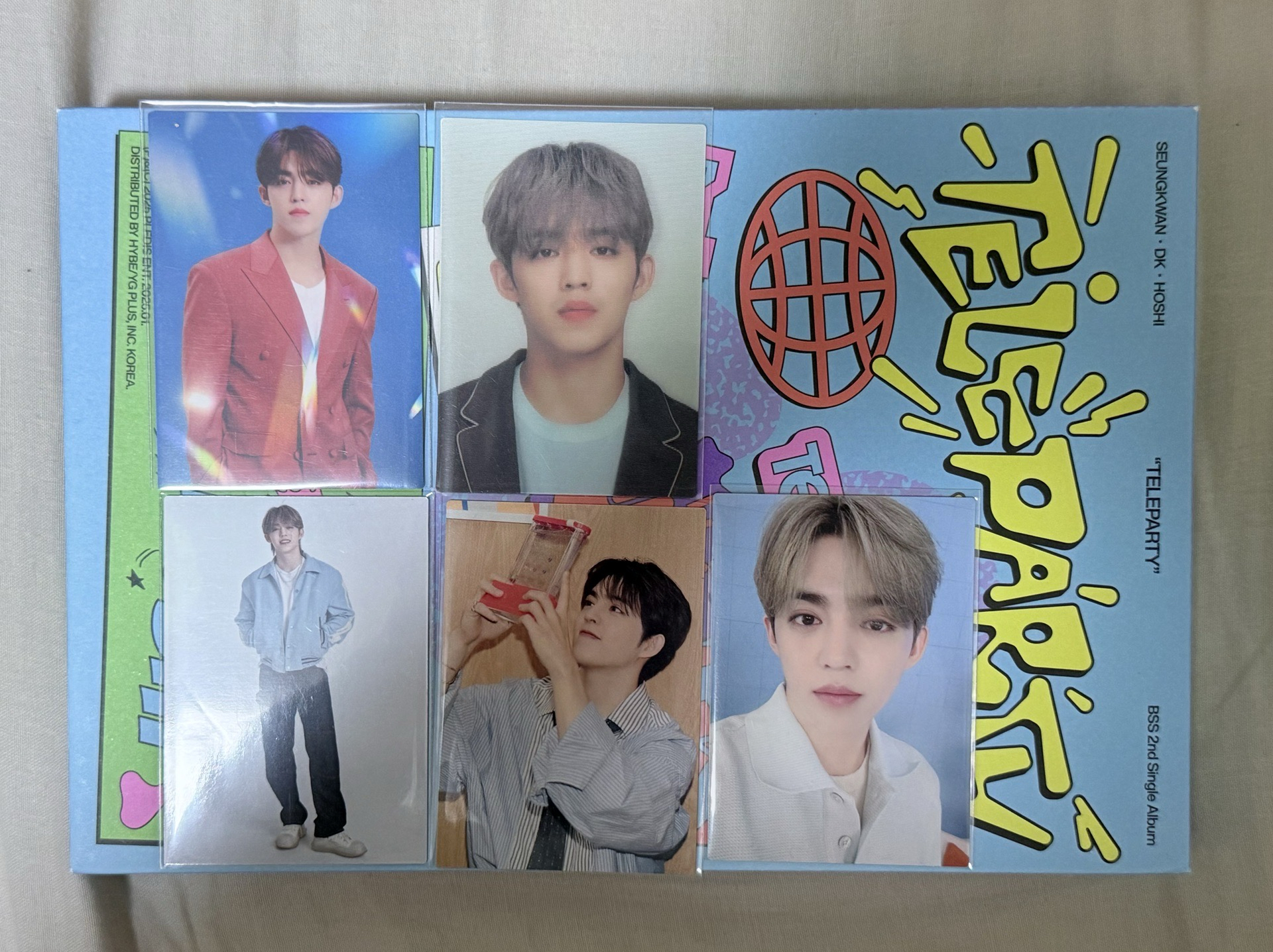 SEVENTEEN S.coups 卡類 拍立得 特典 簽售卡 日卡