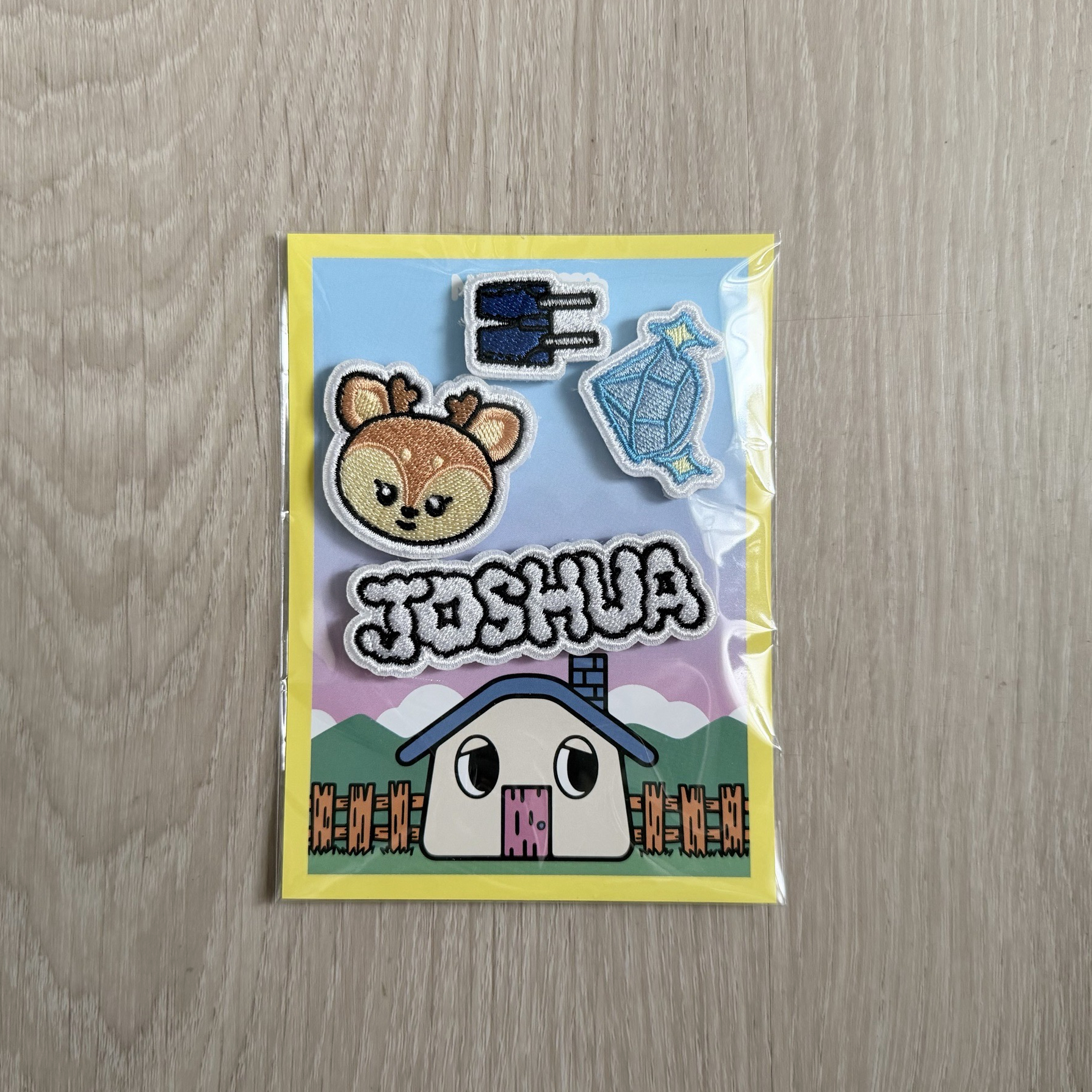 NANAbnb 刺繡布章（秀）