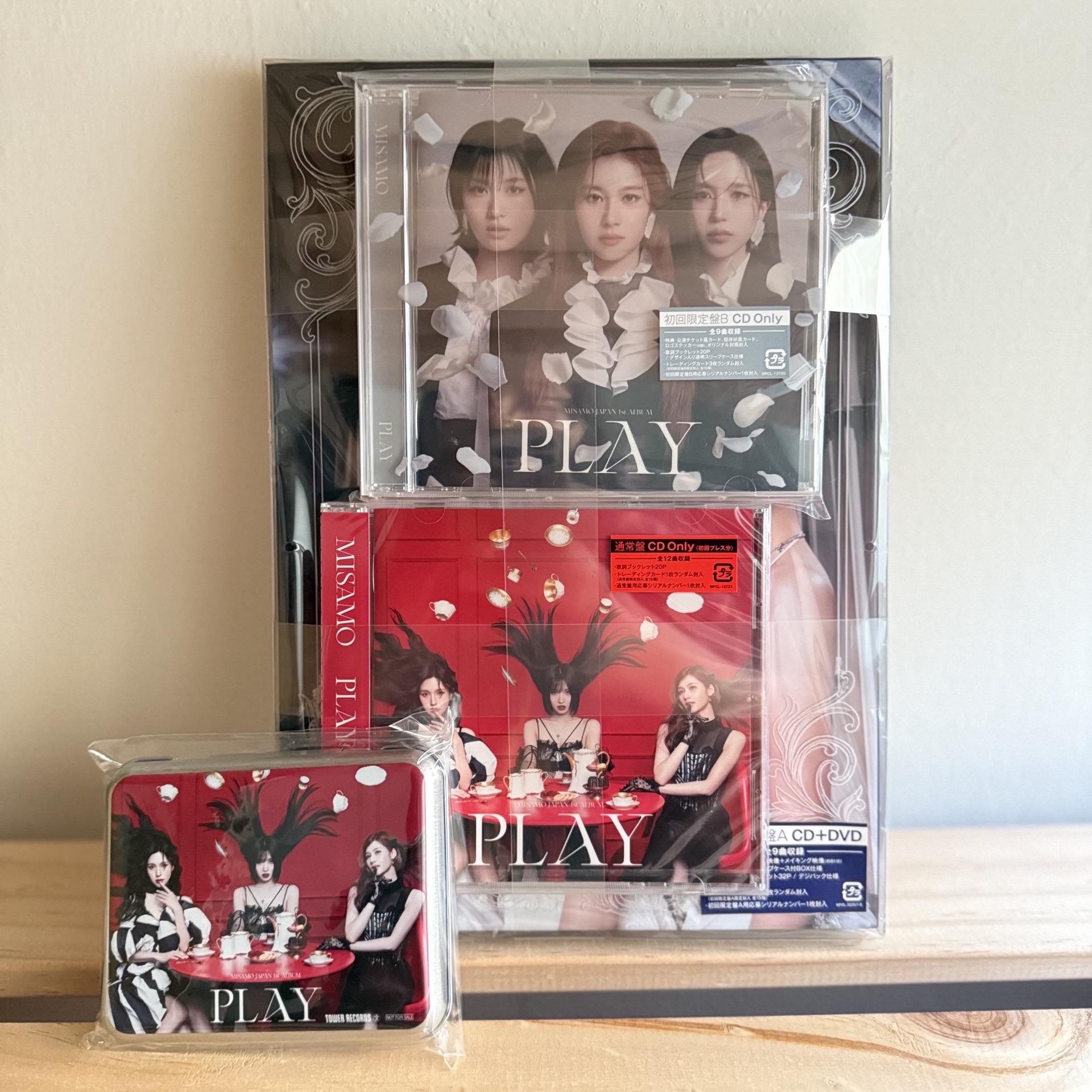 ［附特典］MISAMO 正規一 初回A, B 盤&通常盤