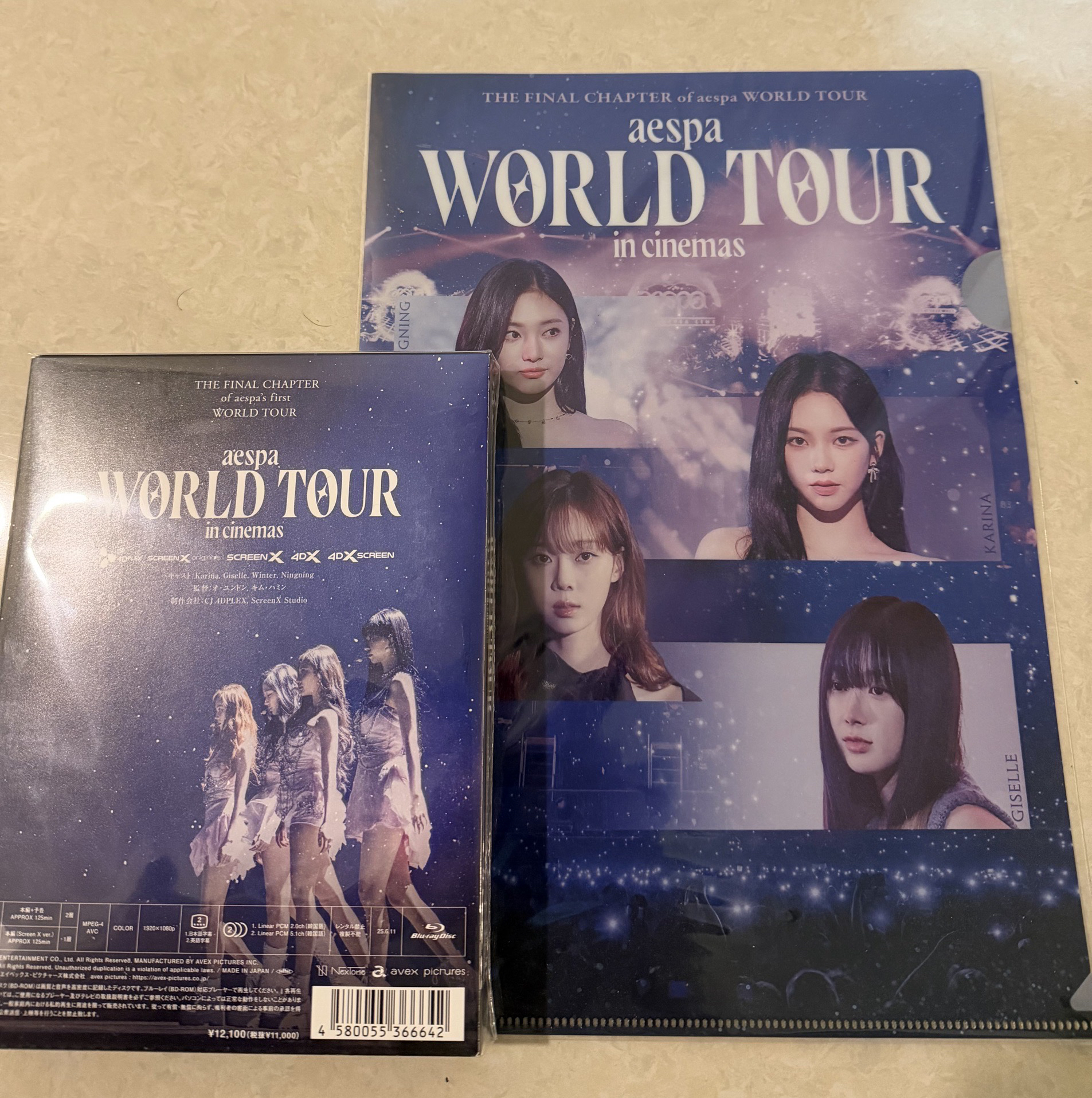 aespa WORLD TOUR in cinemas 【Amazon.co jp限定】含特典