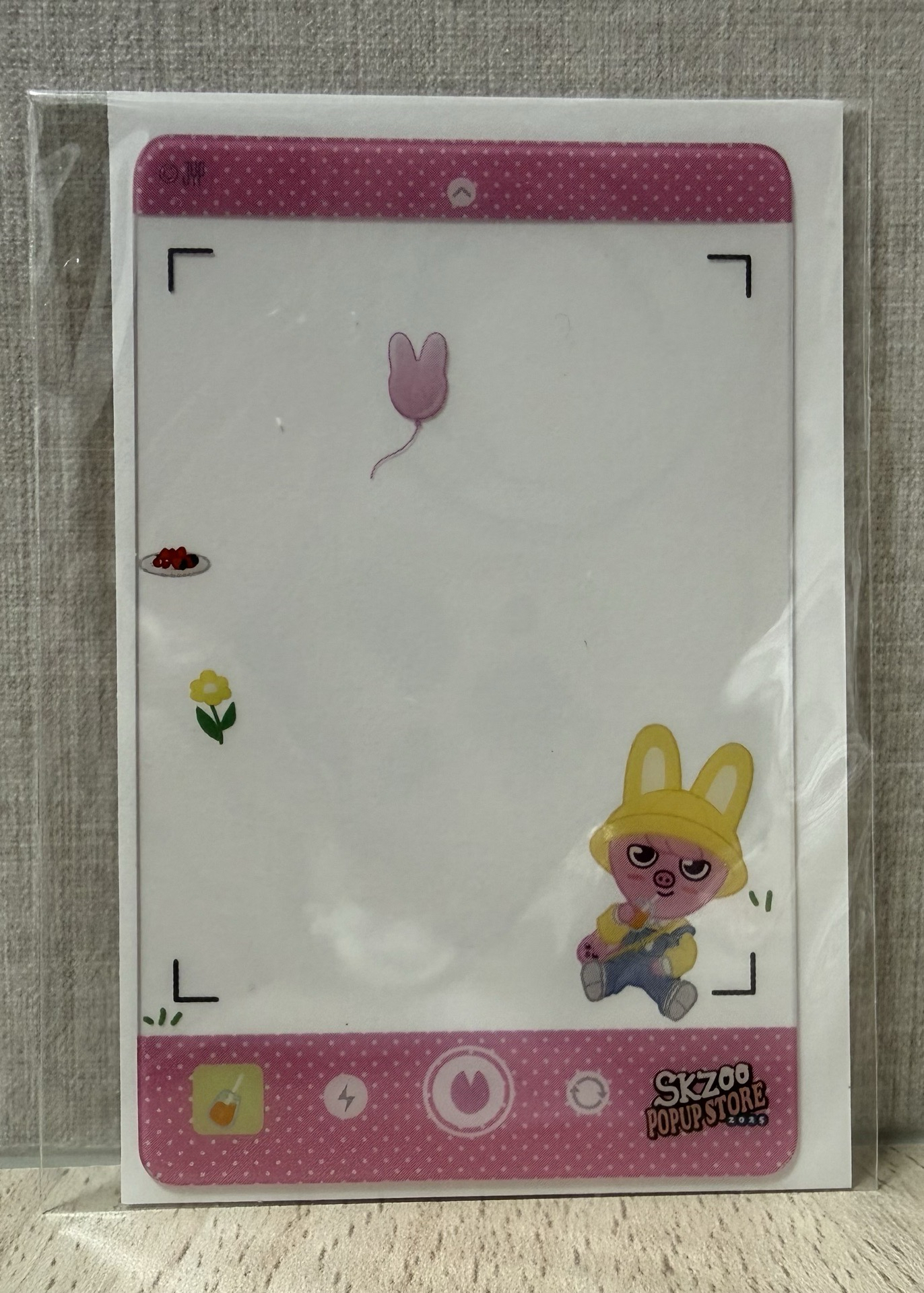 2025 SKZOO 快閃店滿額卡 - 彬 豬兔