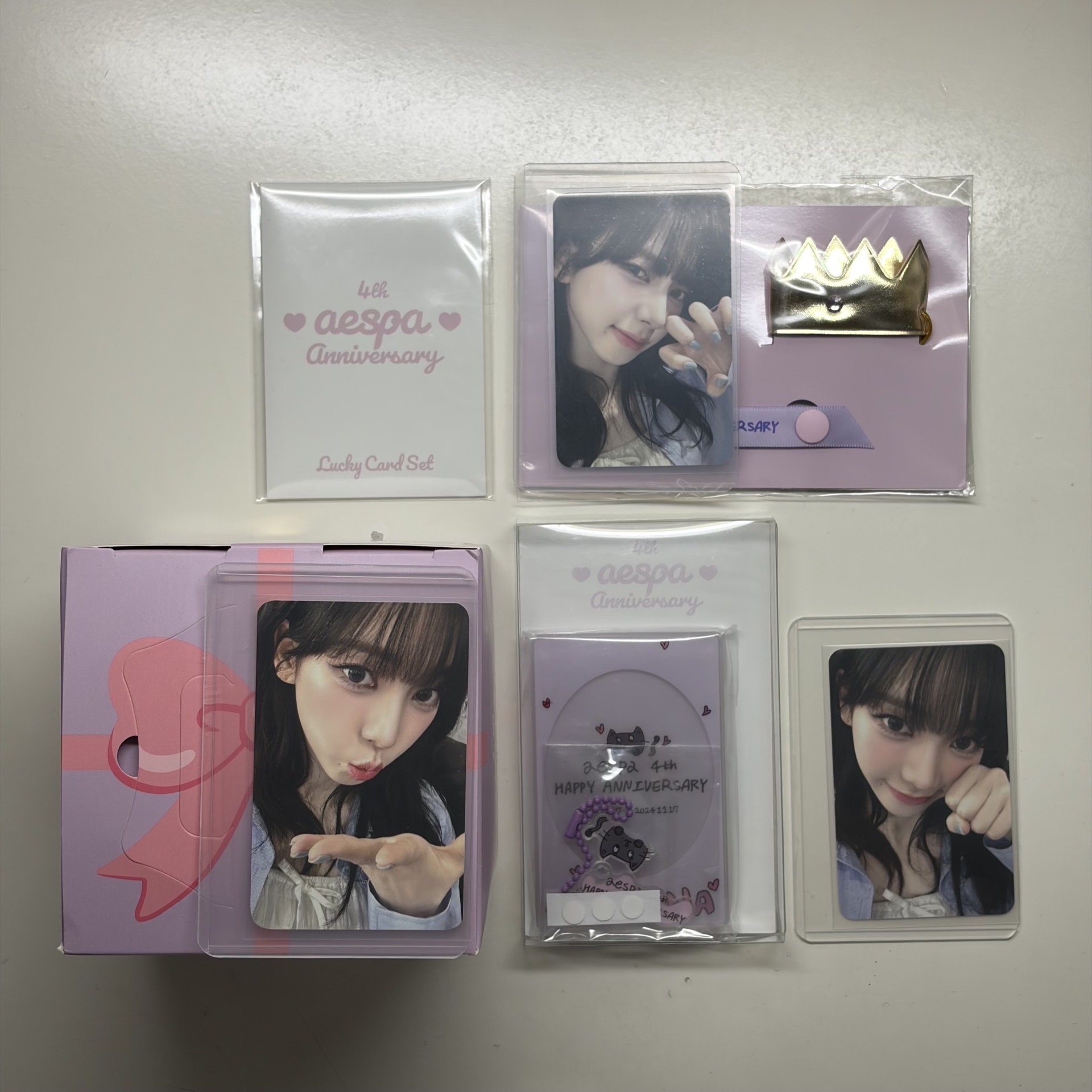 四週年 周邊+卡 柚