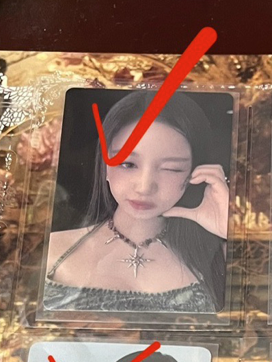 專輯卡 臉頰愛心