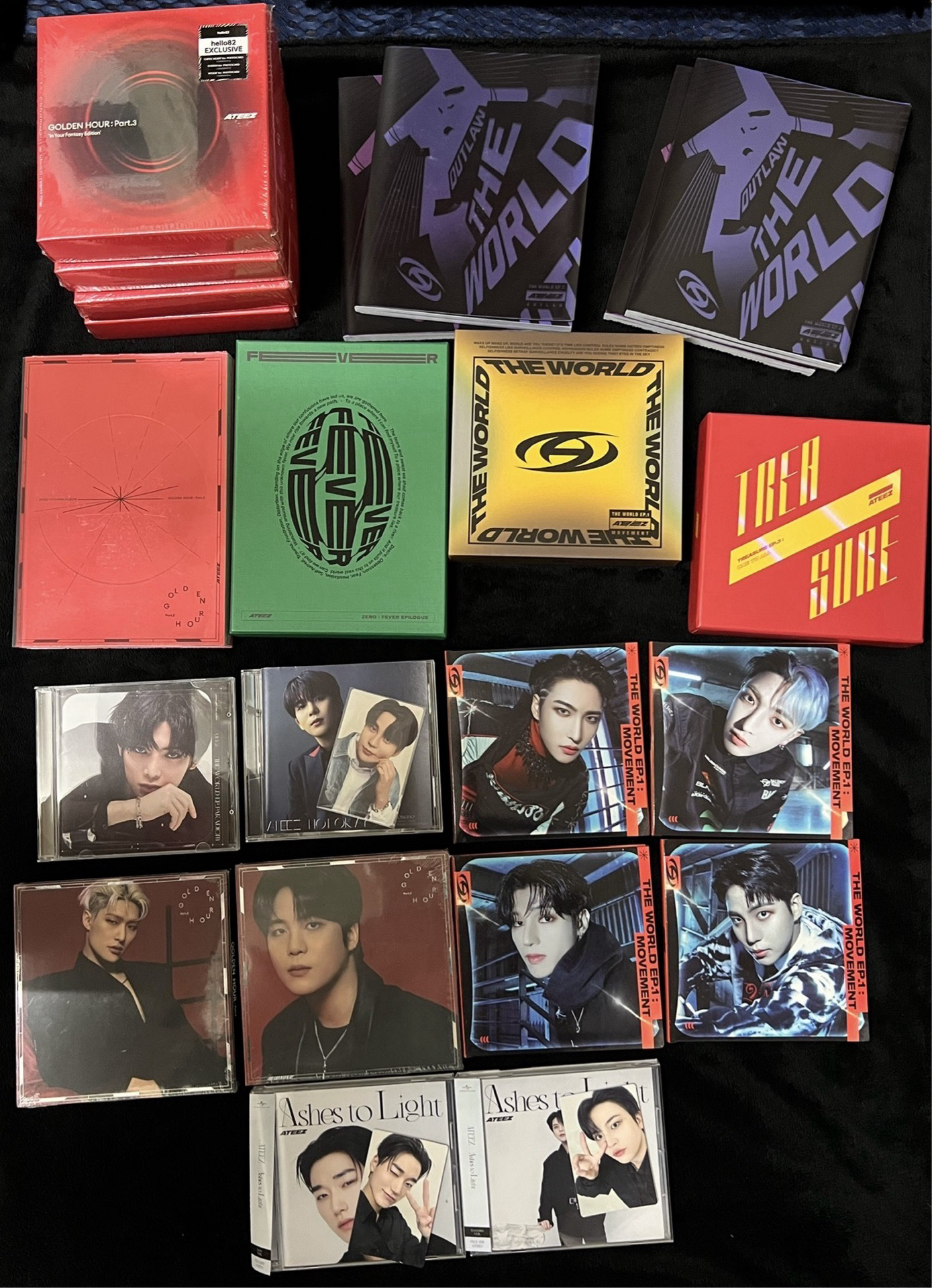 (持續更新)🏴‍☠️ATEEZ🏴‍☠️歷年專輯專區(全新未拆/已拆含卡/已拆無卡空專)