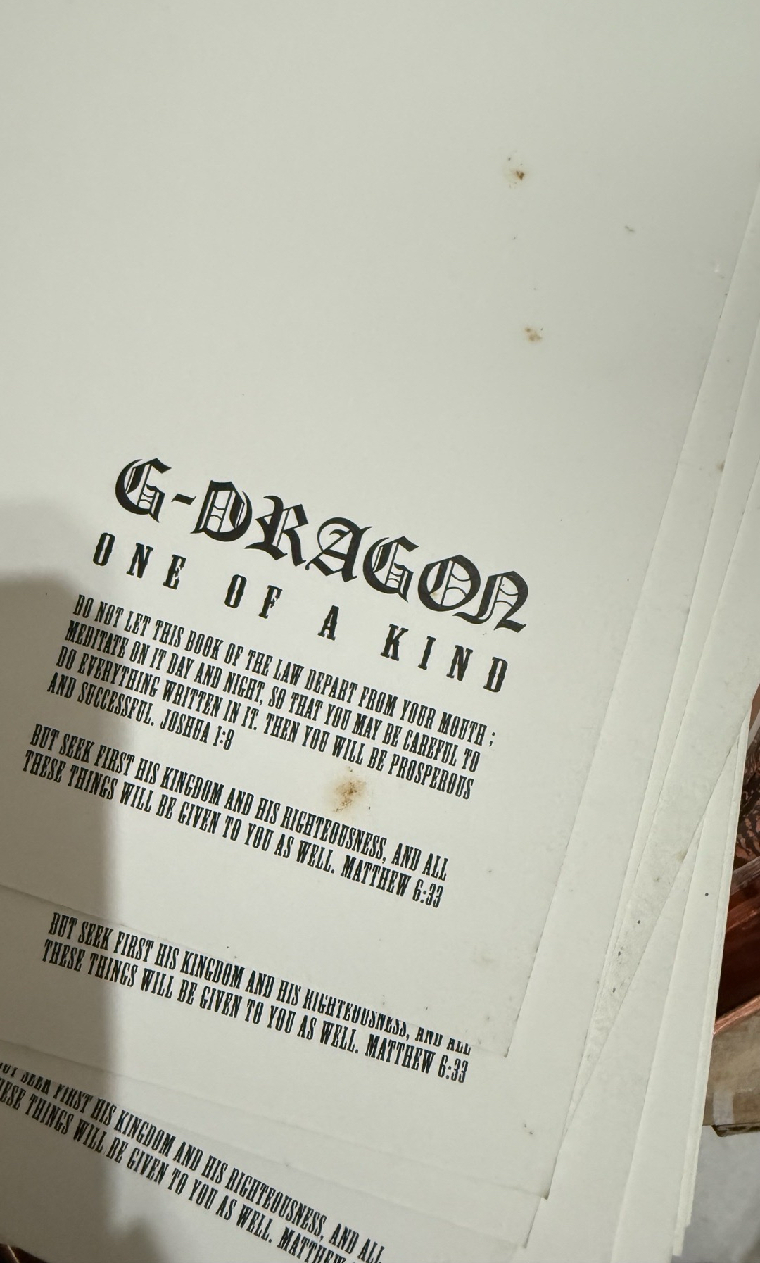 GD ONE OF A KIND 專輯