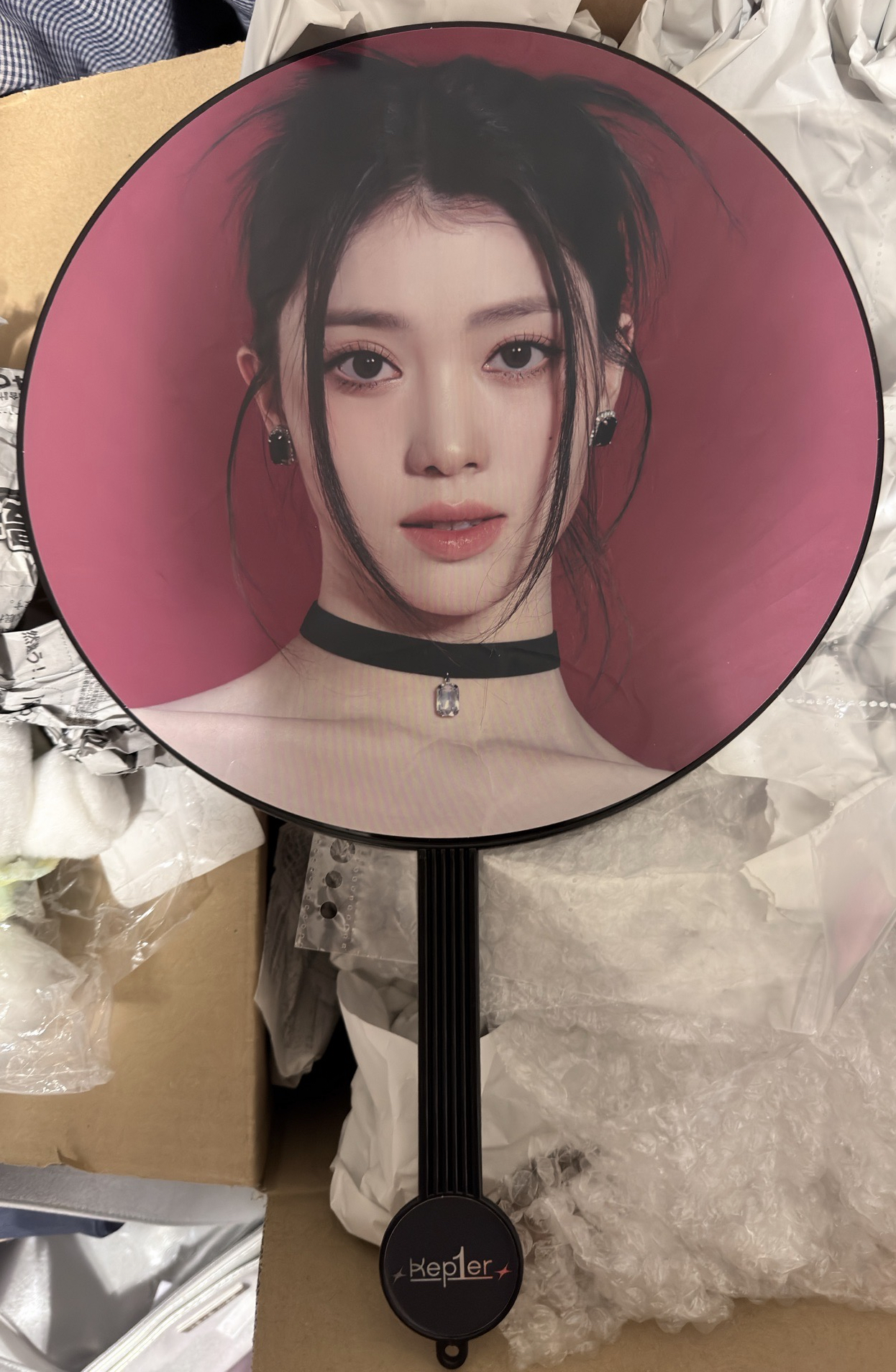 （現貨 紙箱寄出）kep1er 小婷 扇子