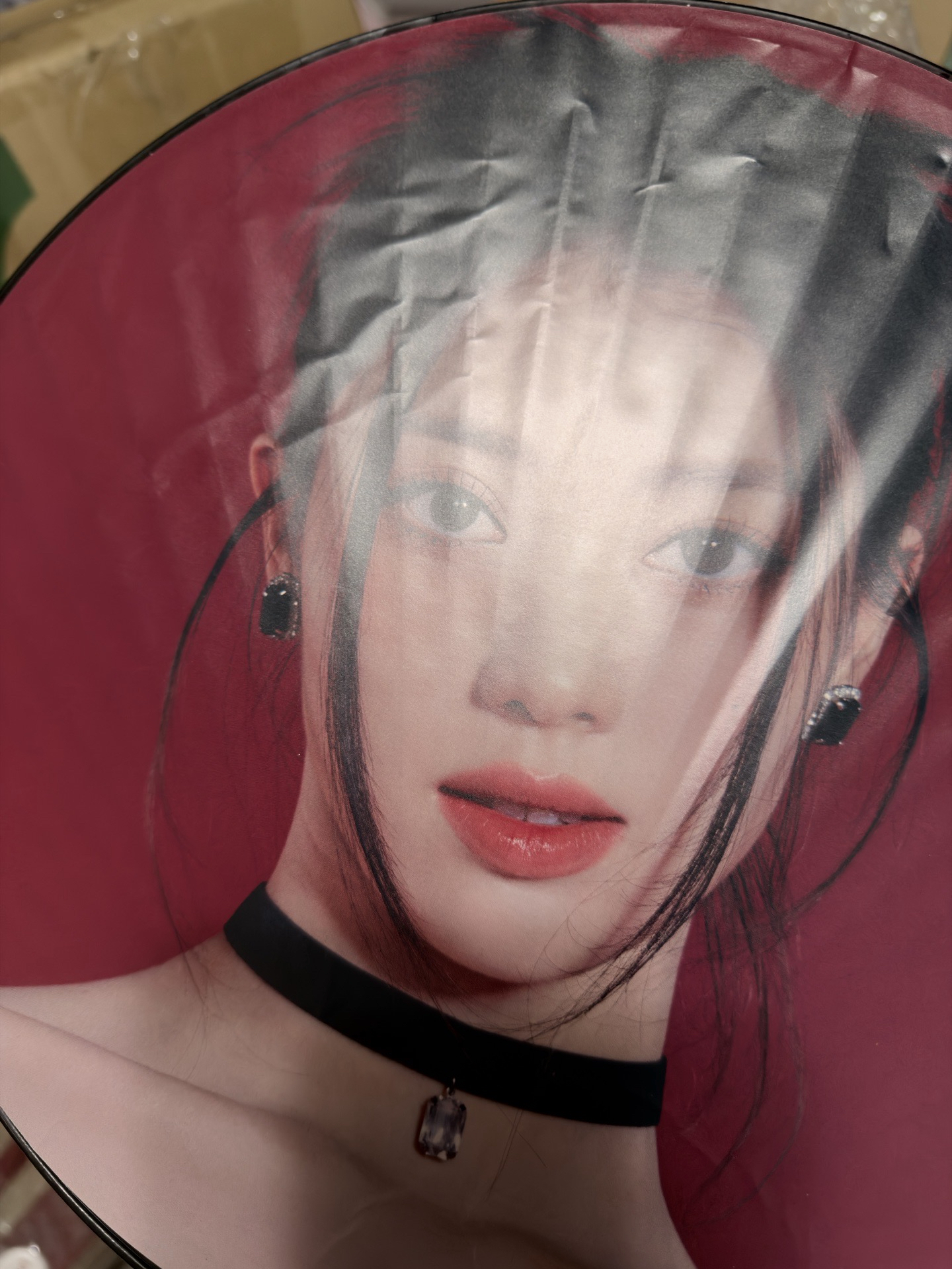 kep1er 小婷 扇子