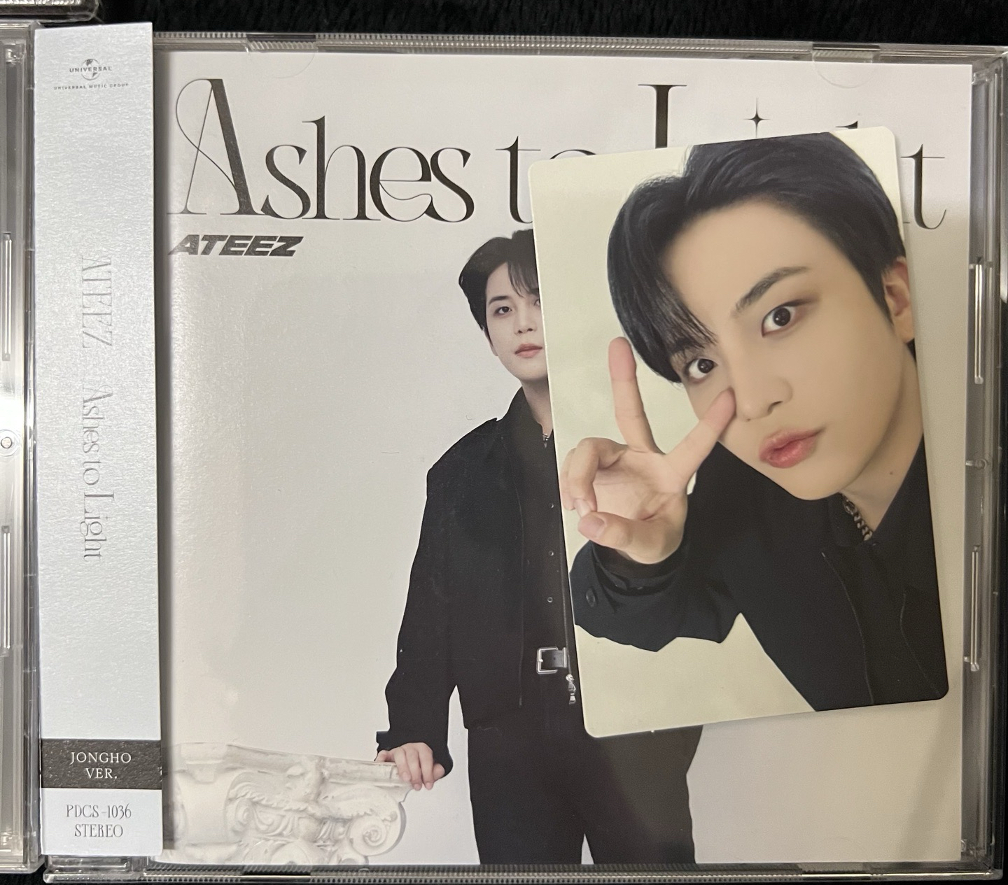 日專Ashes to Light 鍾單封(含卡)