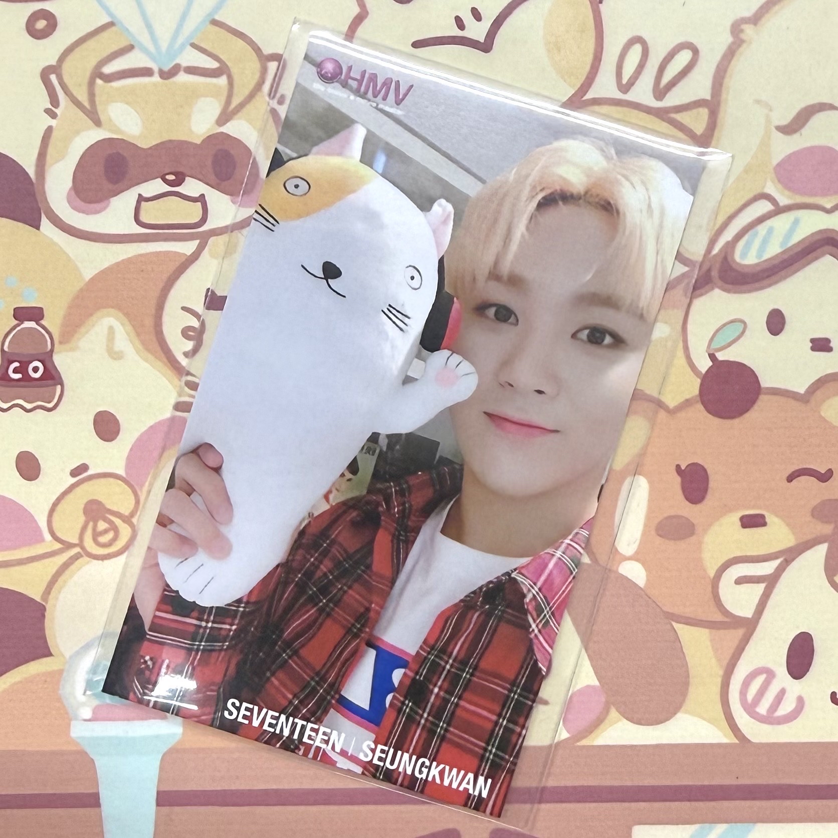 SEVENTEEN SEUNGKWAN 勝寛 HMV抱娃卡