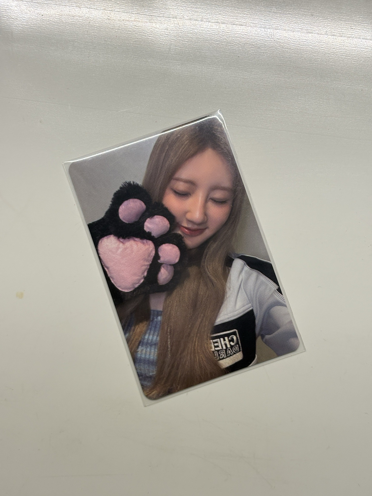 玫瑰日幸運卡 拿花&貓爪