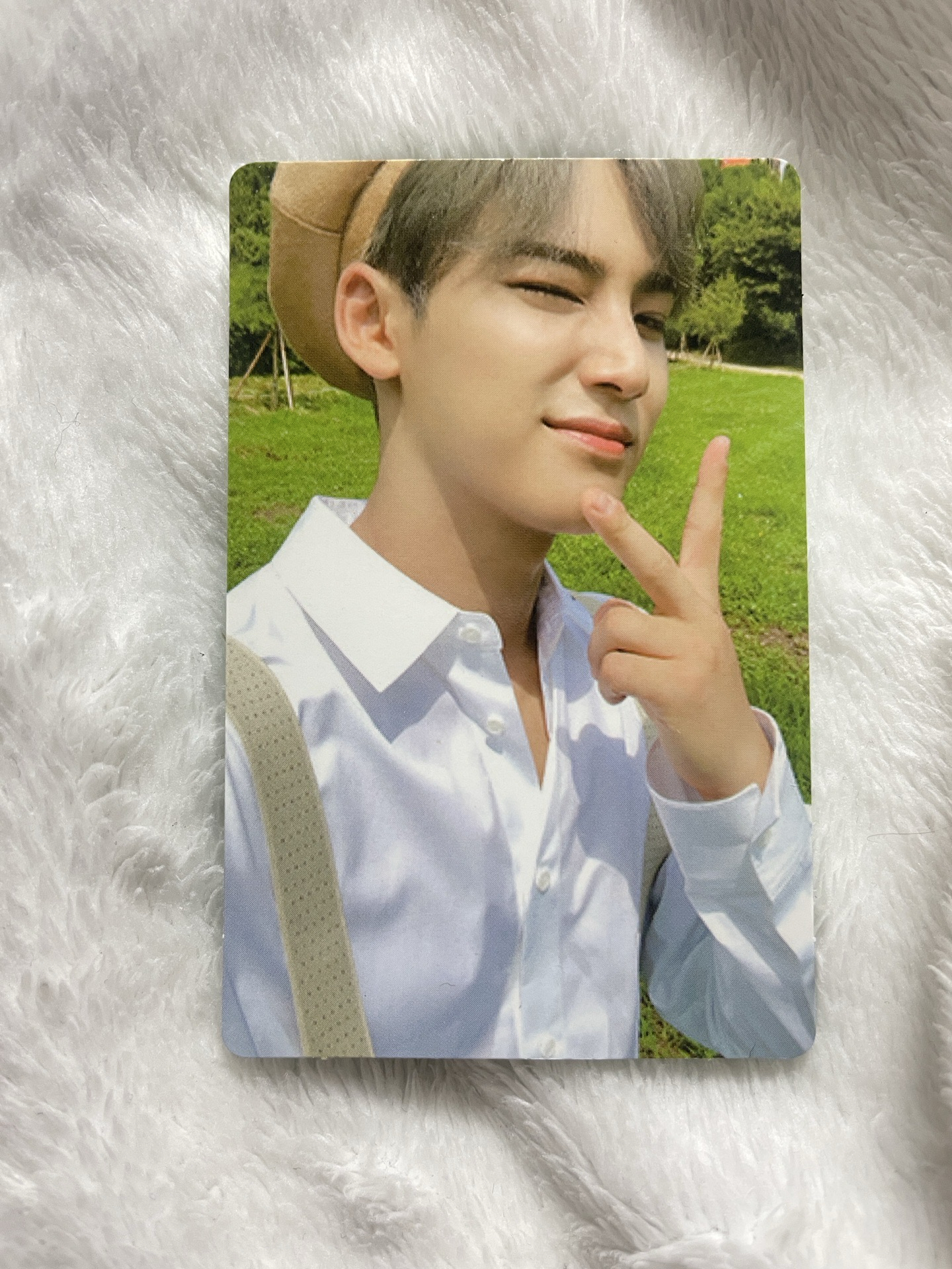 SEVENTEEN An Ode 綠專 專輯卡-玟奎、勝寛