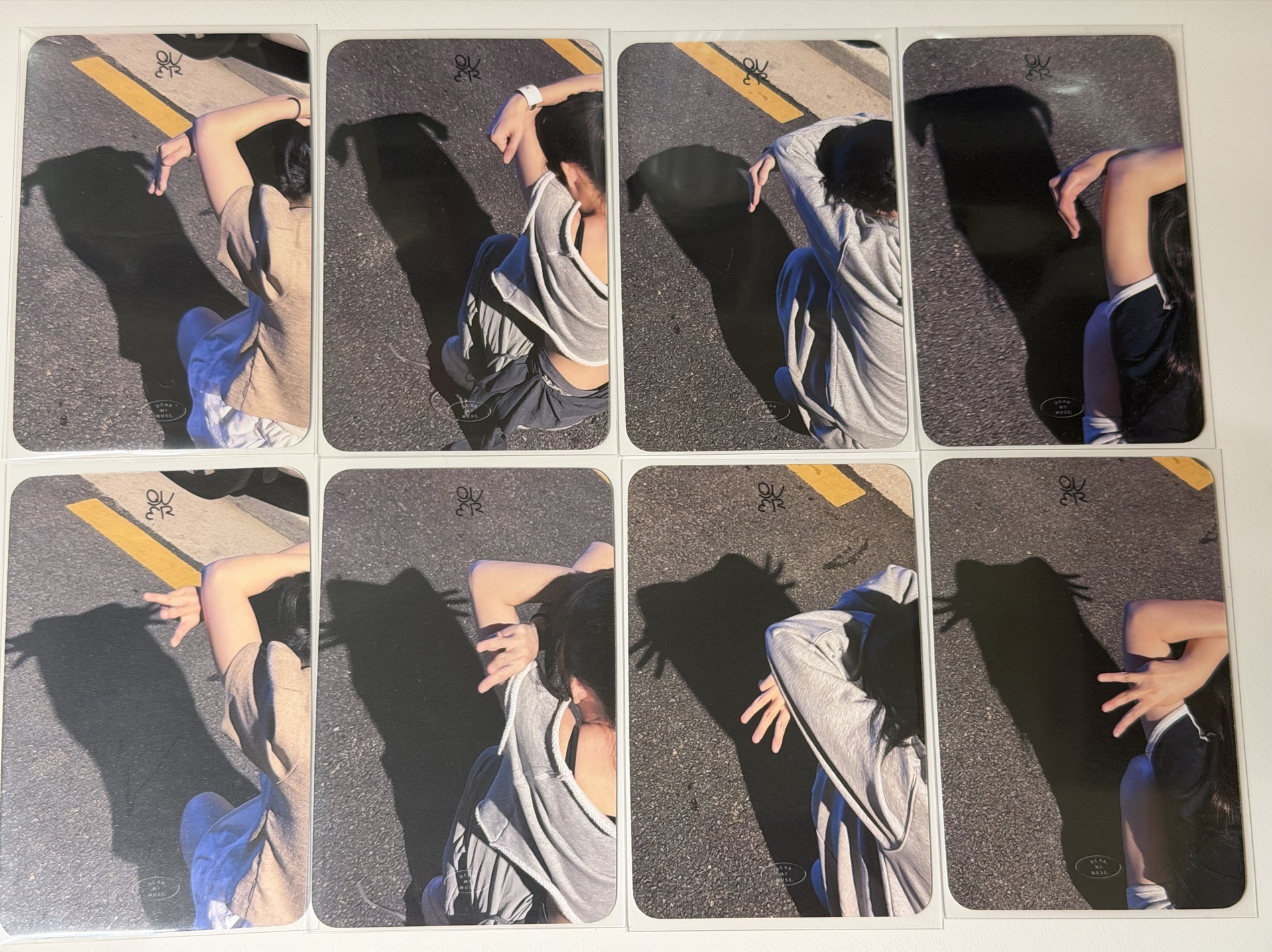 QWER dmm線上/下1.0 簽售卡